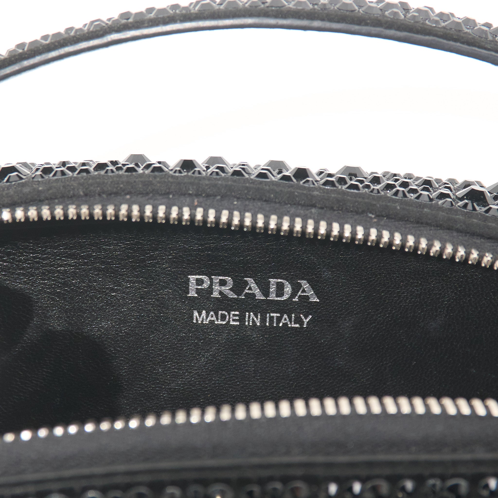 Prada Odette Crystal Black Bag