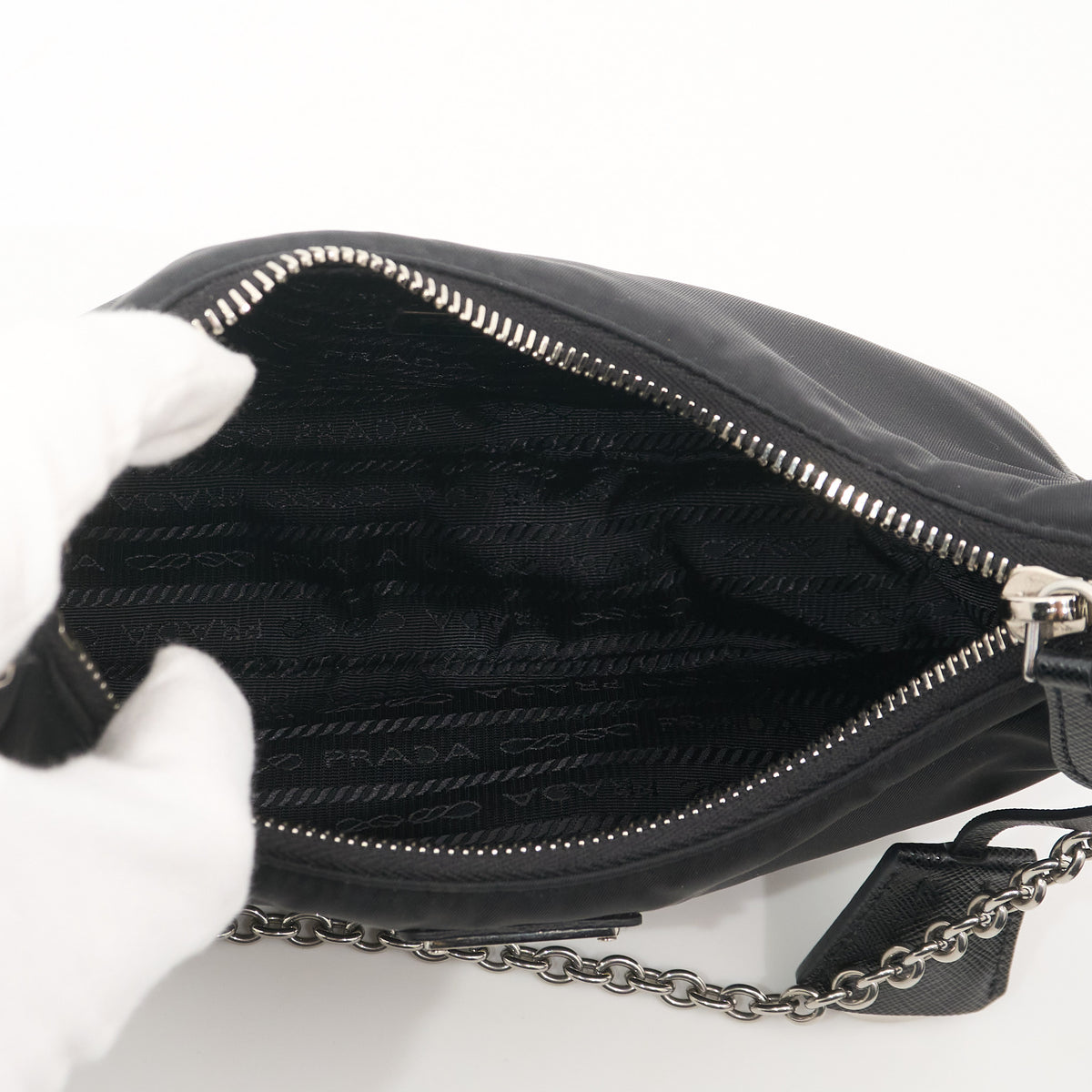 Prada Re-Edition 2005 Nylon Black Shoulder Bag
