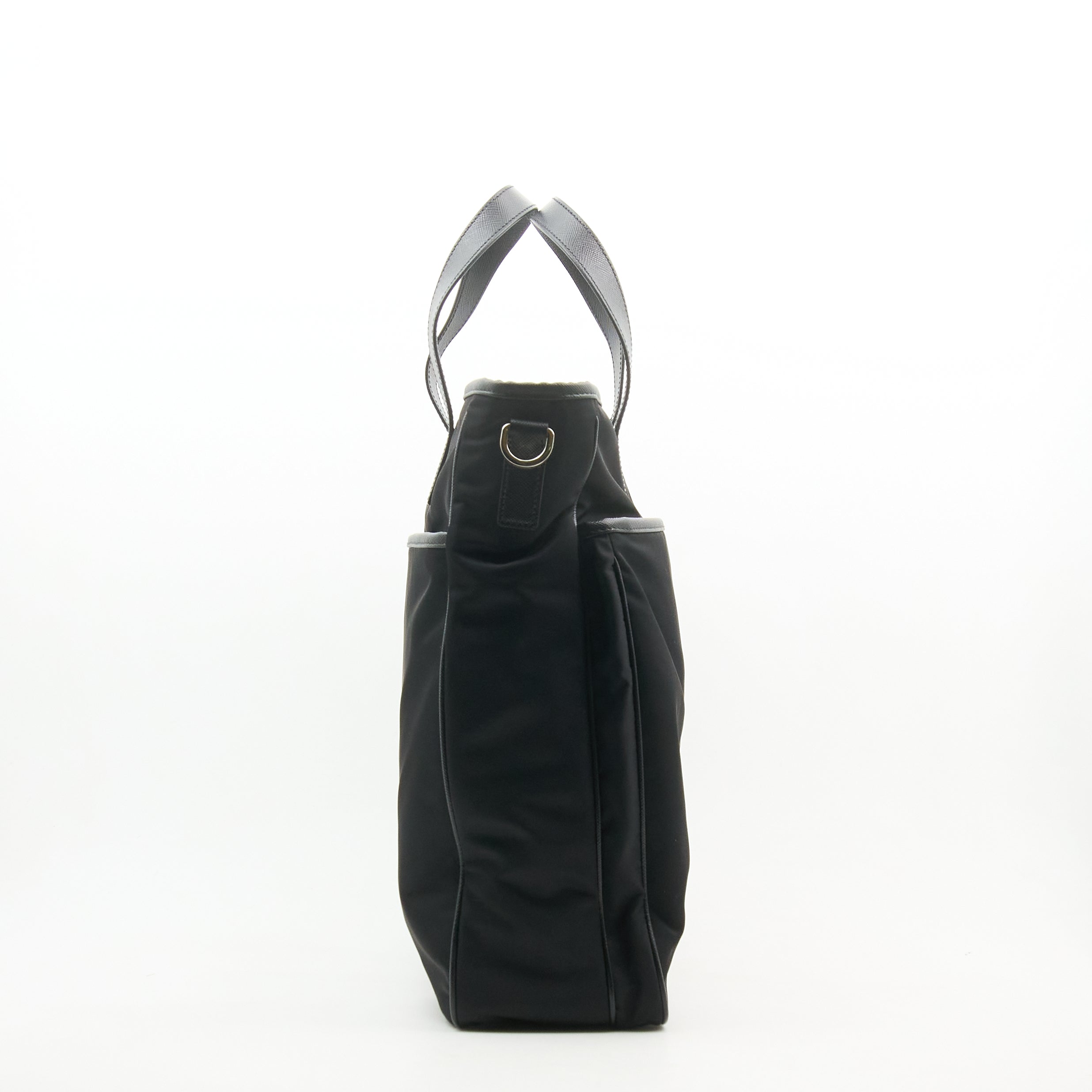 Prada Re-Nylon Black Tote Bag