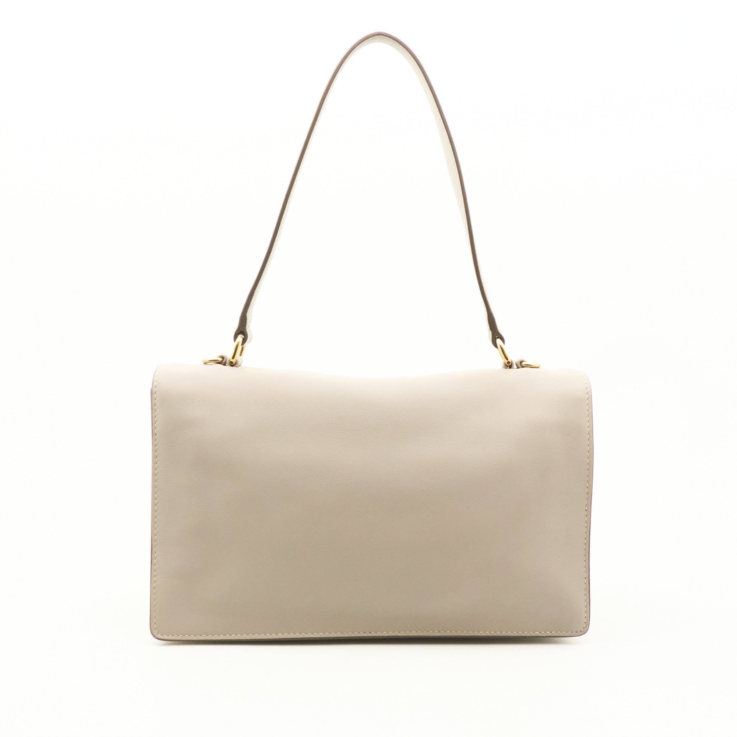 Prada Soft Sound Leather Shoulder Bag