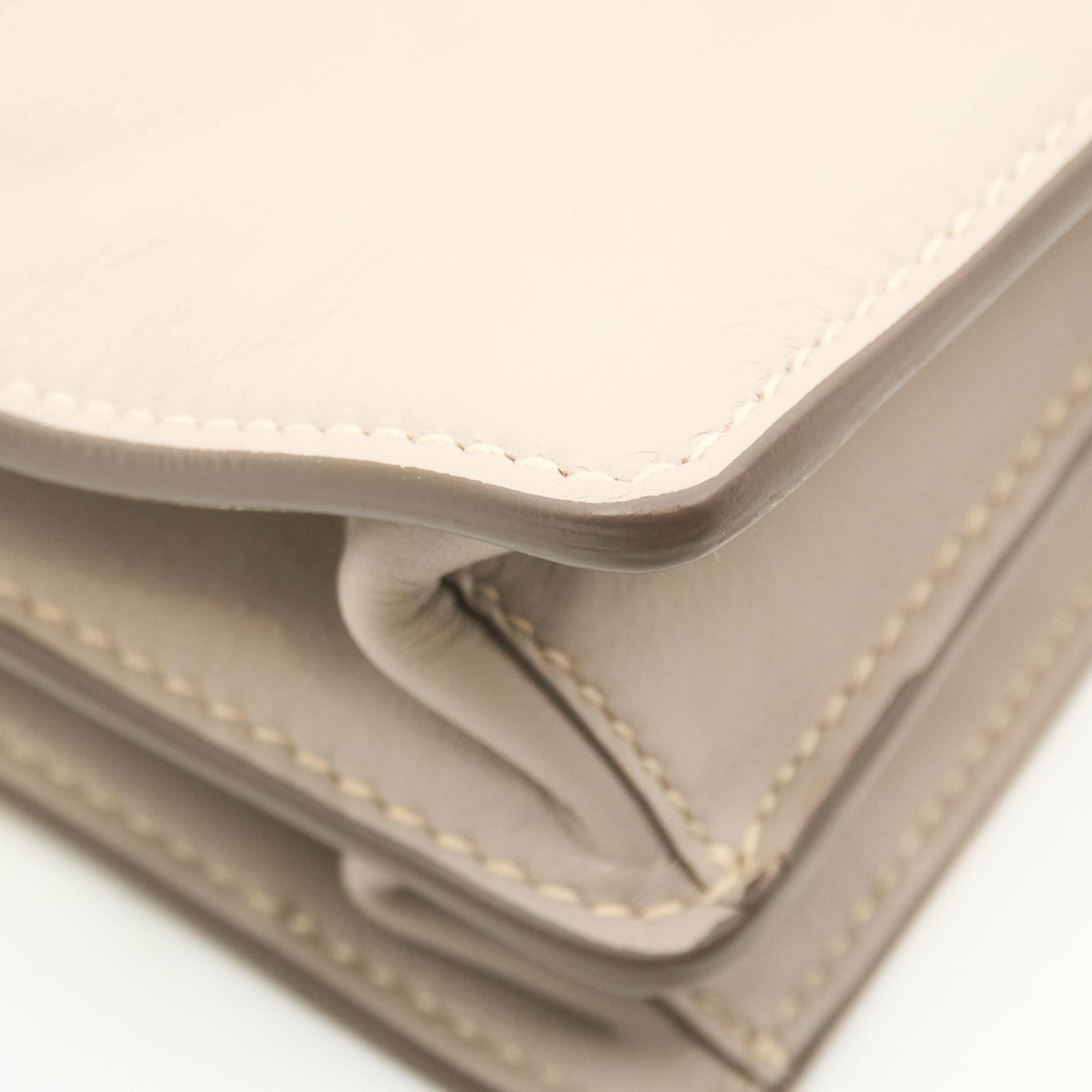 Prada Soft Sound Leather Shoulder Bag