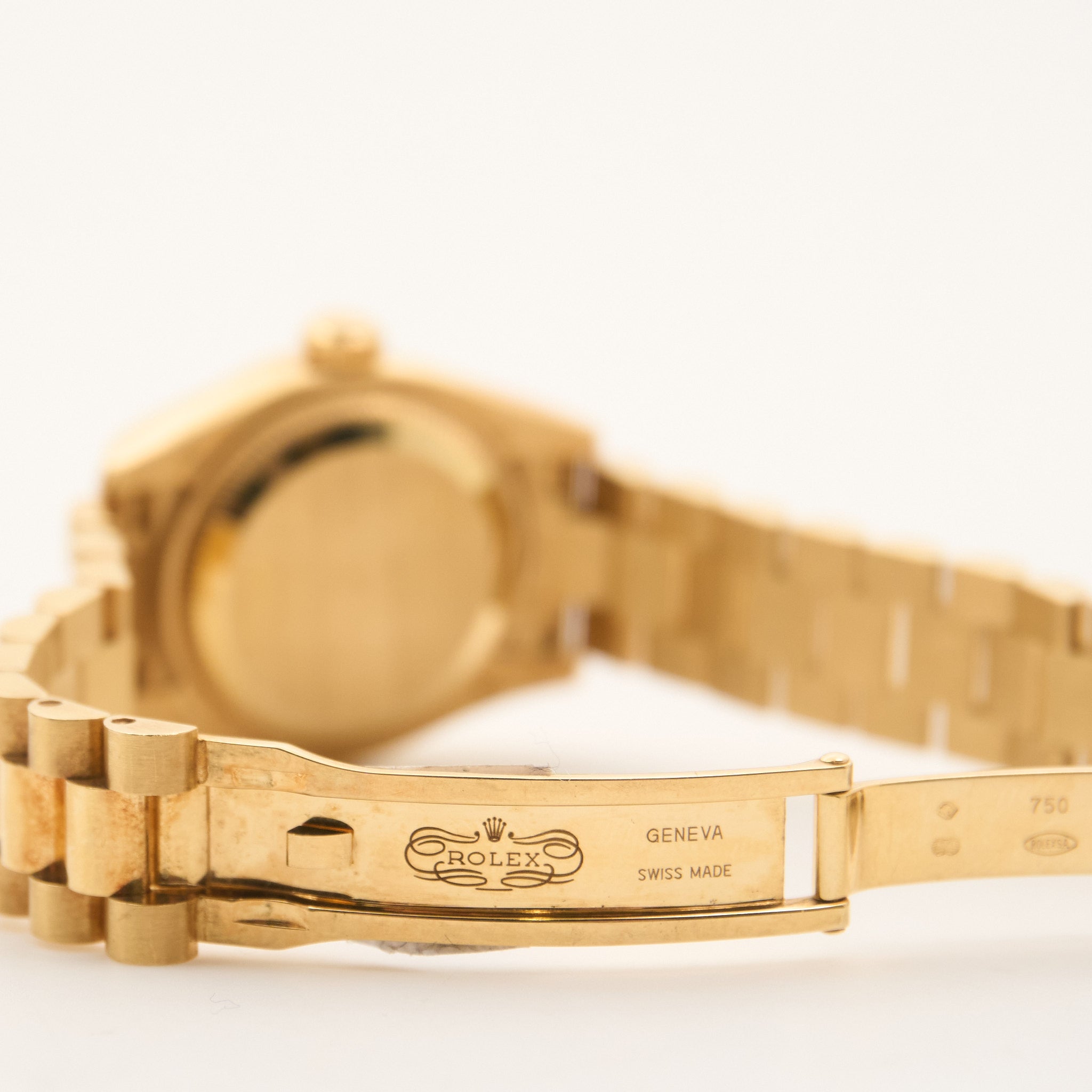 Rolex Lady-Datejust 26 Champagne Dial 18ct Yellow Gold 179178