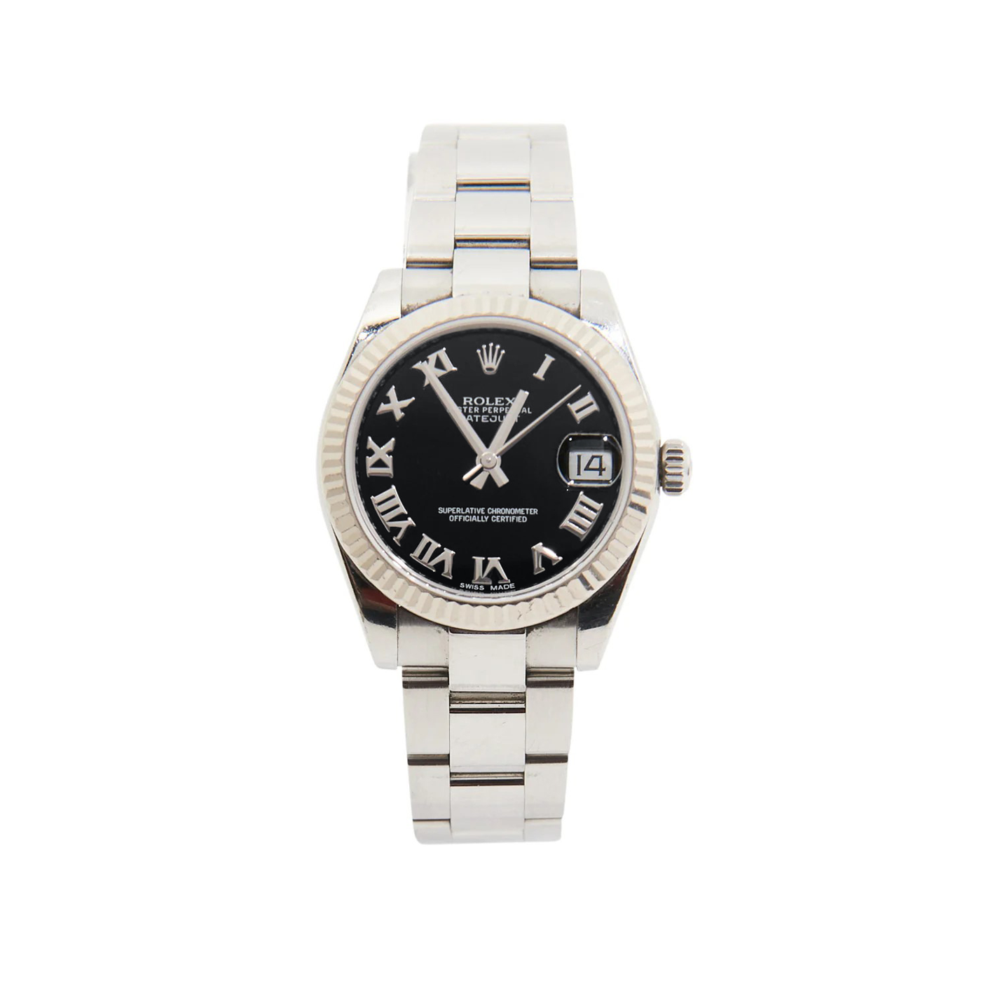 Rolex Datejust 31 White Roselor Bright Black - 178274 - 2015