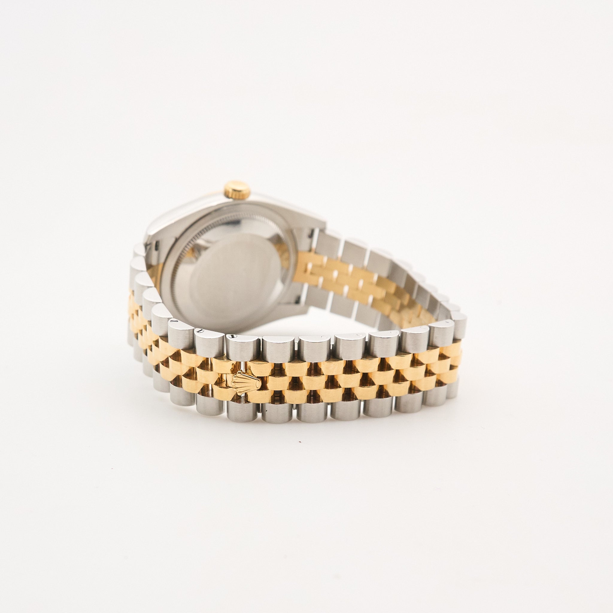 Rolex DateJust 36 Two Tone White Diamond Dial 116234