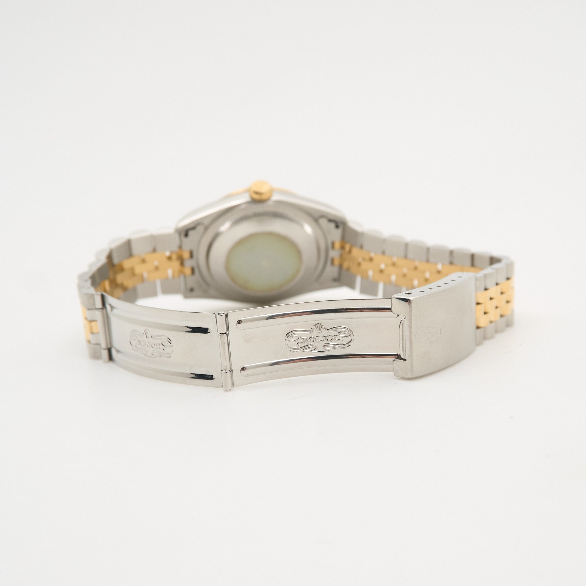 Rolex Datejust 36mm Black Diamond Dial Watch 16233