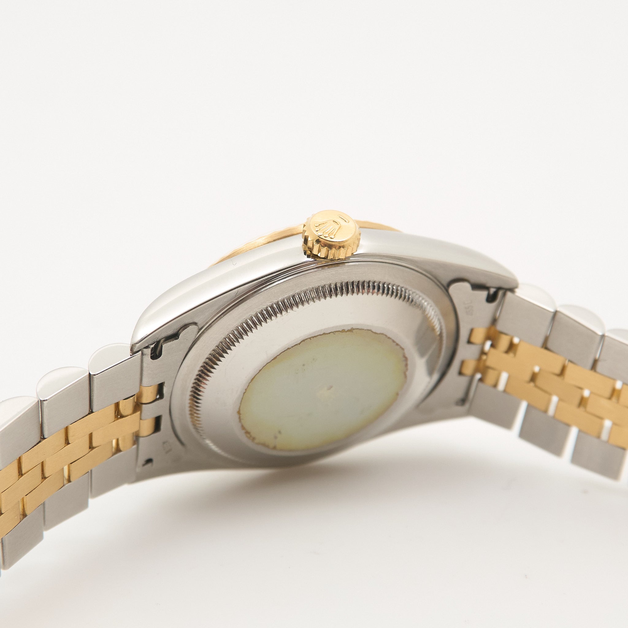 Rolex Datejust 36mm Black Diamond Dial Watch 16233