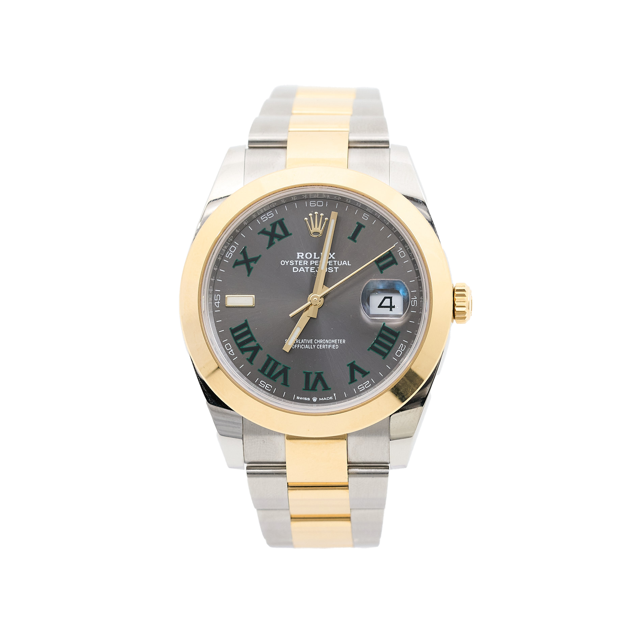 Rolex Datejust 41 Yellow Rolesor Slate (Wimbledon) - - 2022