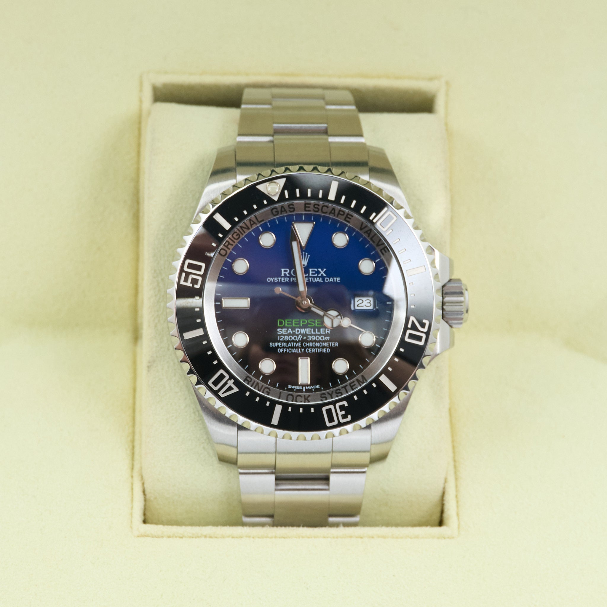 Rolex Deepsea Sea-Dweller D-Blue Oystersteel 44mm