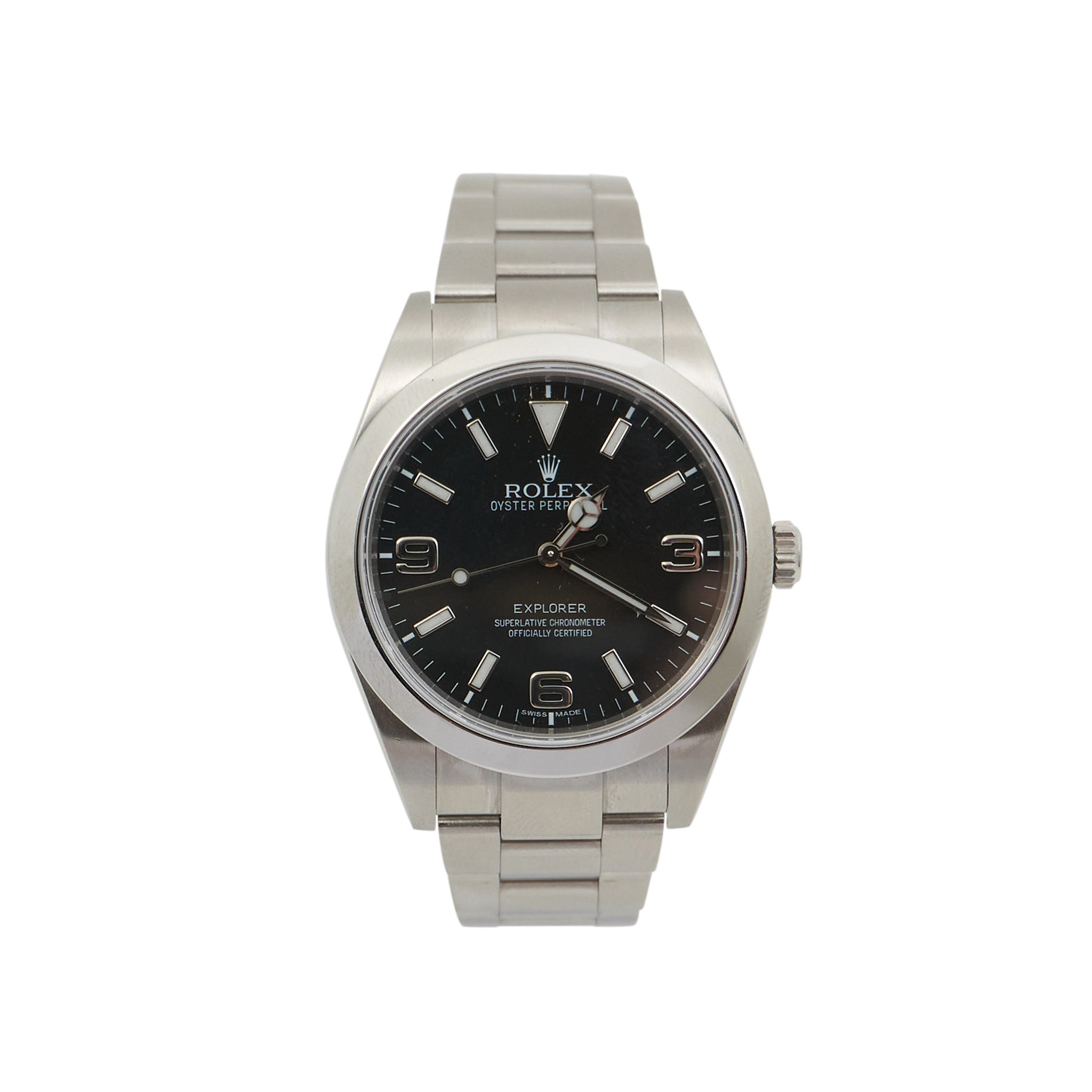 Rolex Explorer 1 Black Dial 36mm Watch