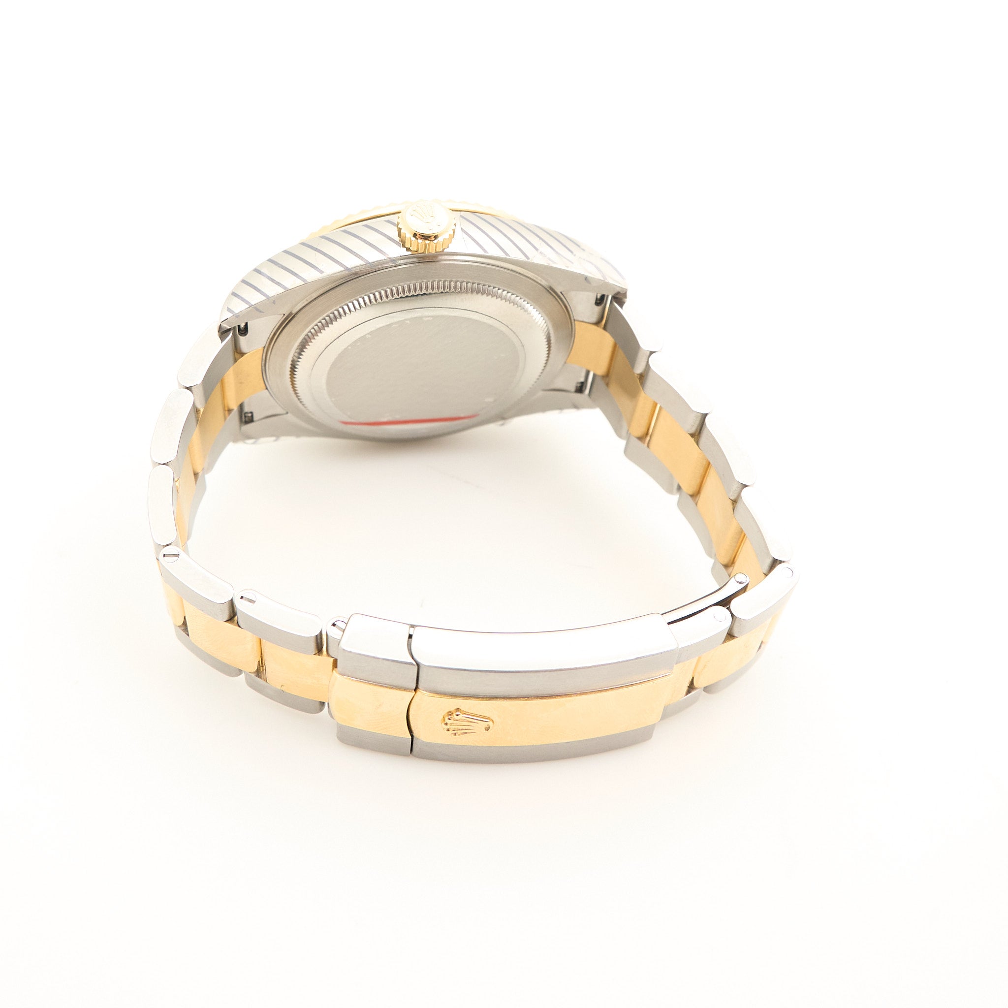 Rolex Sky-Dweller 42mm Oystersteel & Yellow Gold Champagne Dial