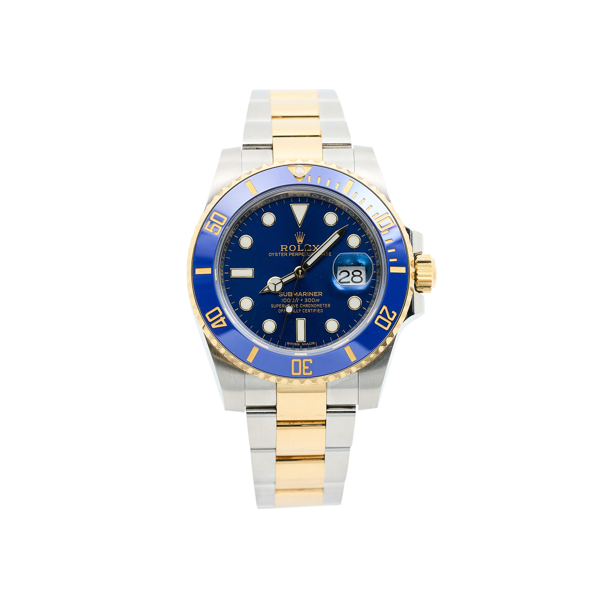 Rolex Submariner Date ‘Bluesy’ 16613 Steel & Gold