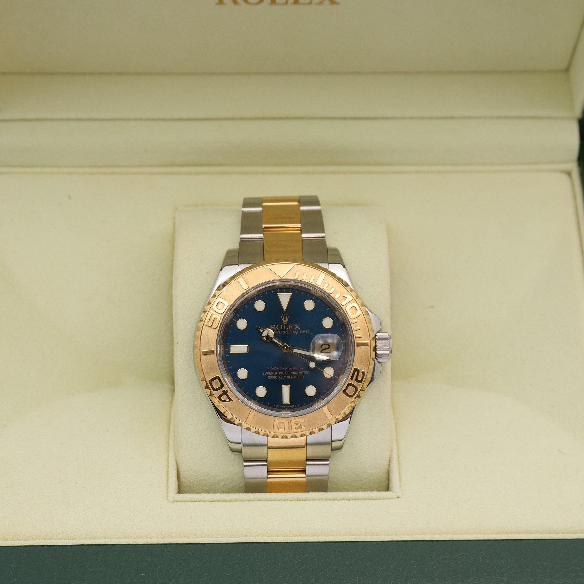 Rolex Yacht-Master 40mm 16623 Blue Dial
