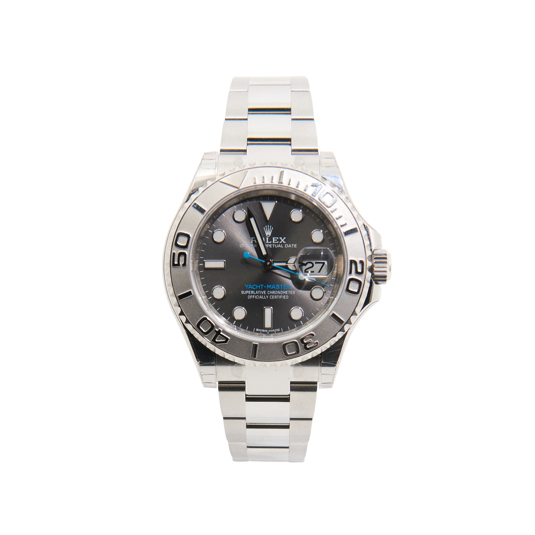 Rolex Yachtmaster I 40 Rolesium Slate (Rhodium) - 126622 - 2017