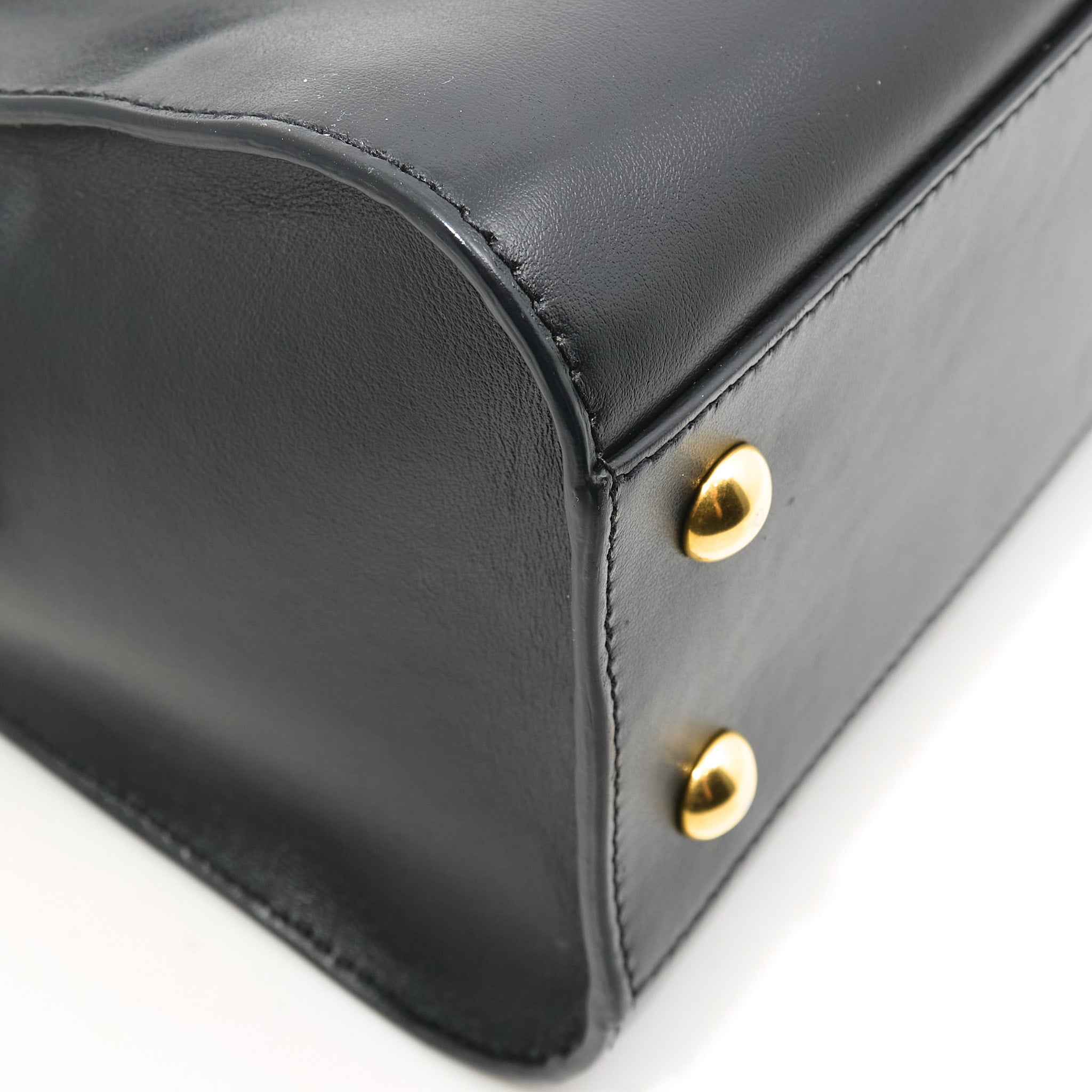Saint Laurent Cabas Handbag In Black Leather