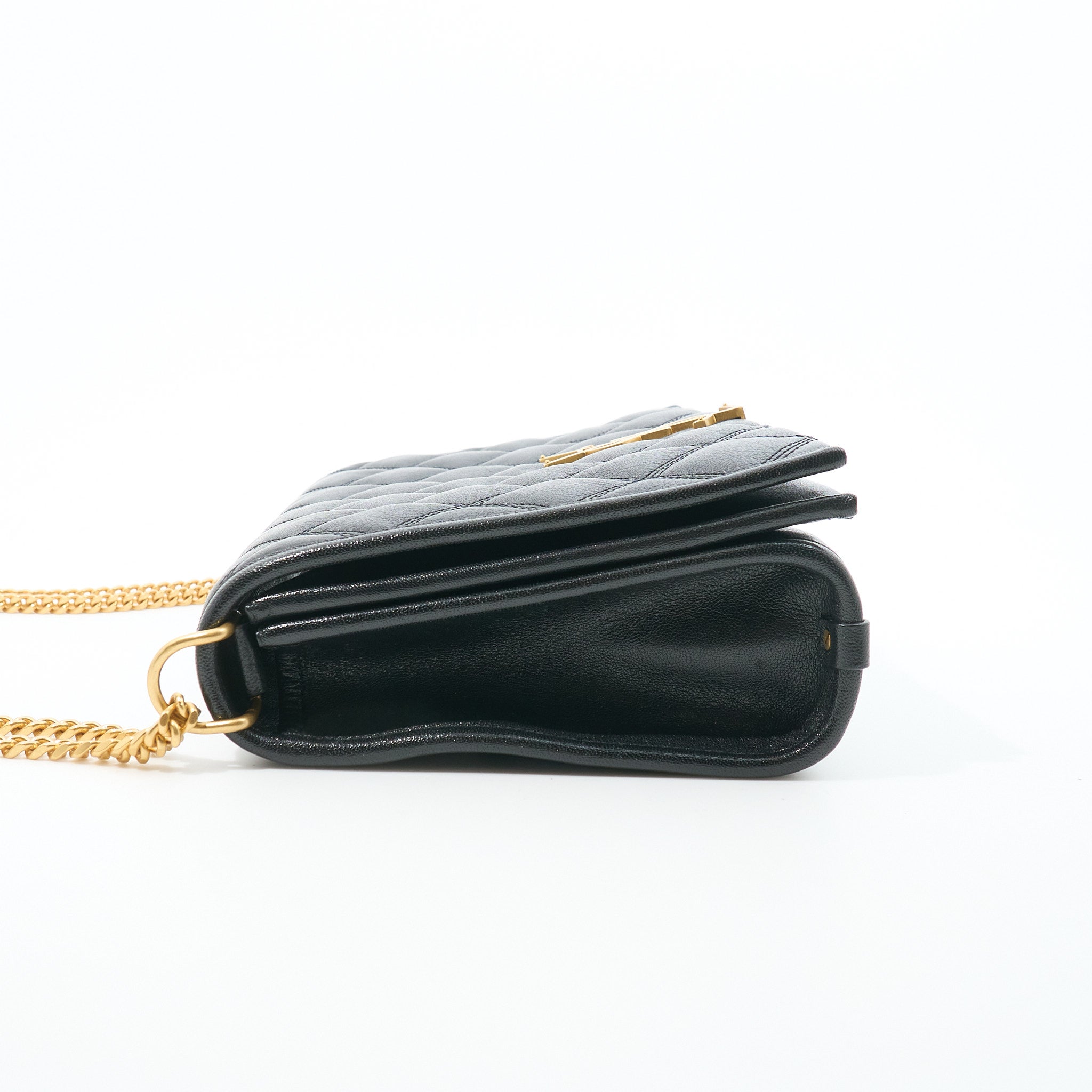 Saint Laurent Becky Chain Bag Black