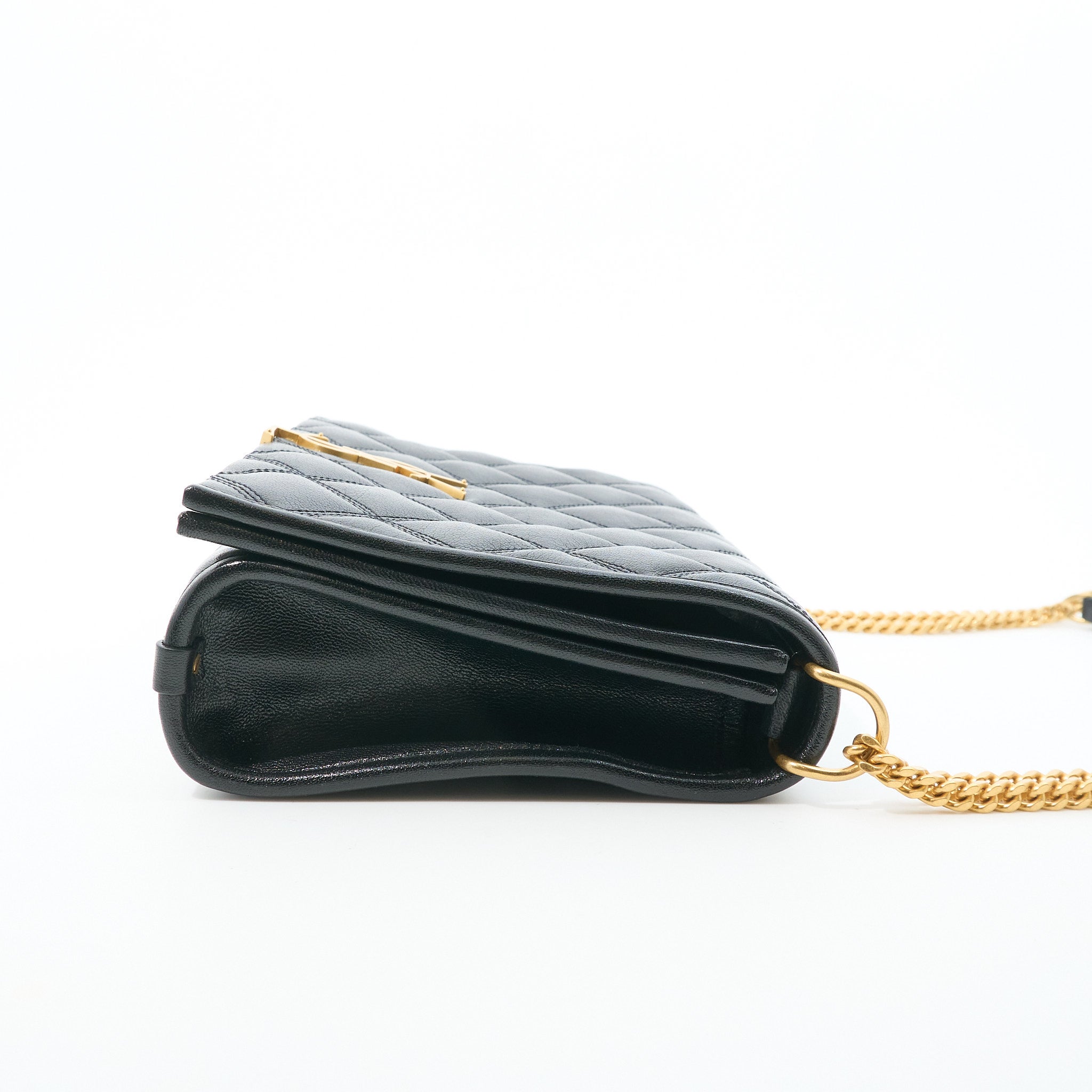 Saint Laurent Becky Chain Bag Black