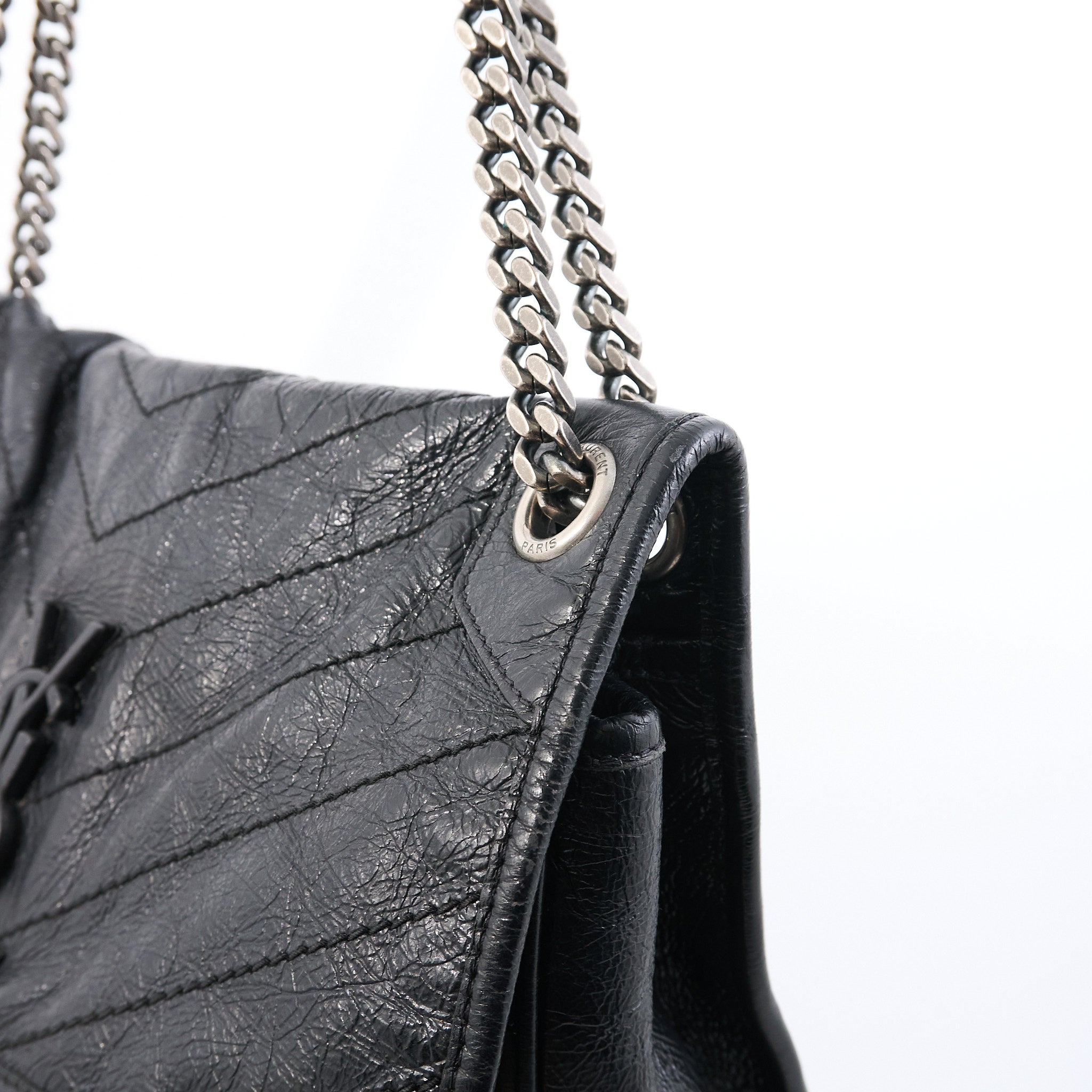 Saint Laurent Black Medium Nikki Bag