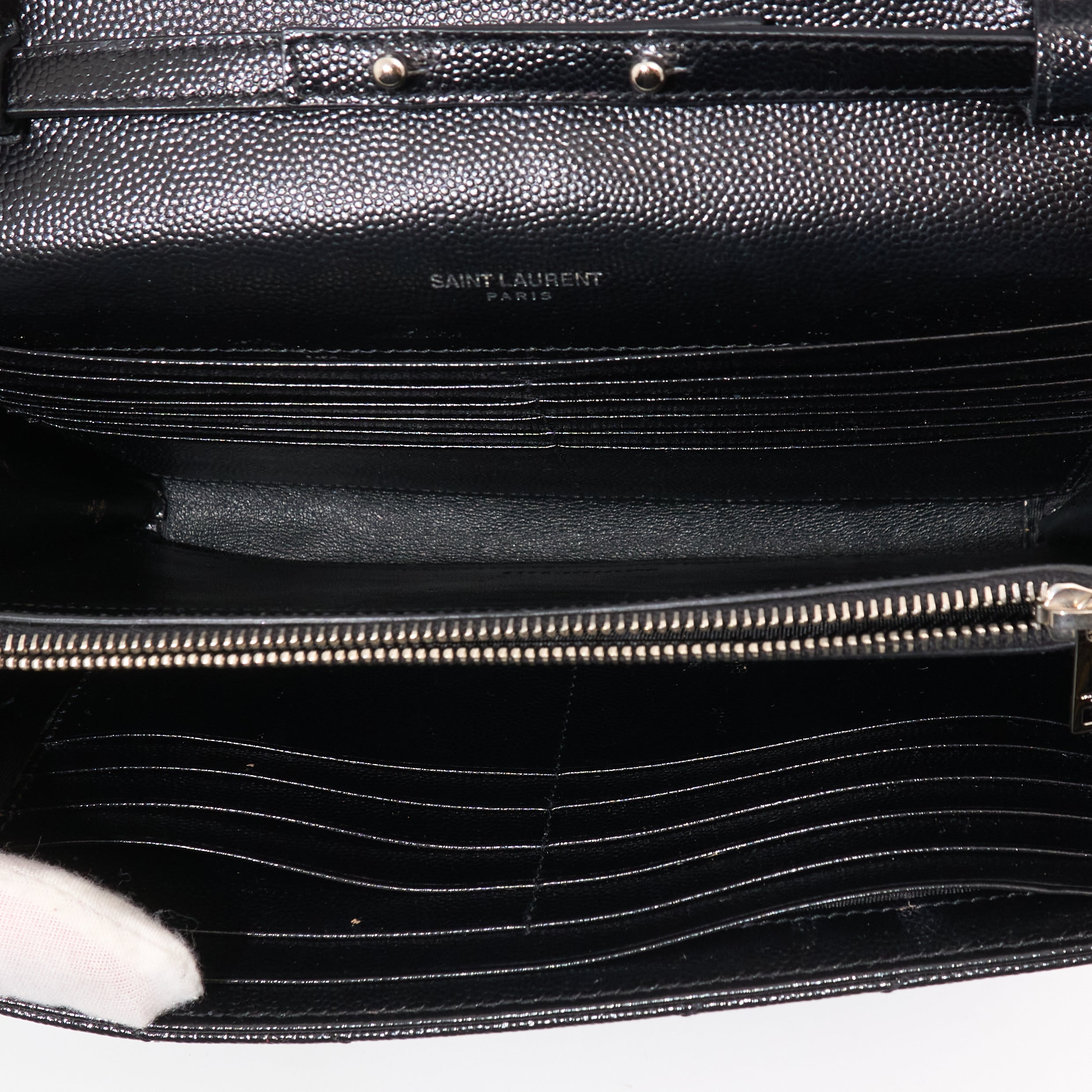 Saint Laurent Cassandre Black Bag
