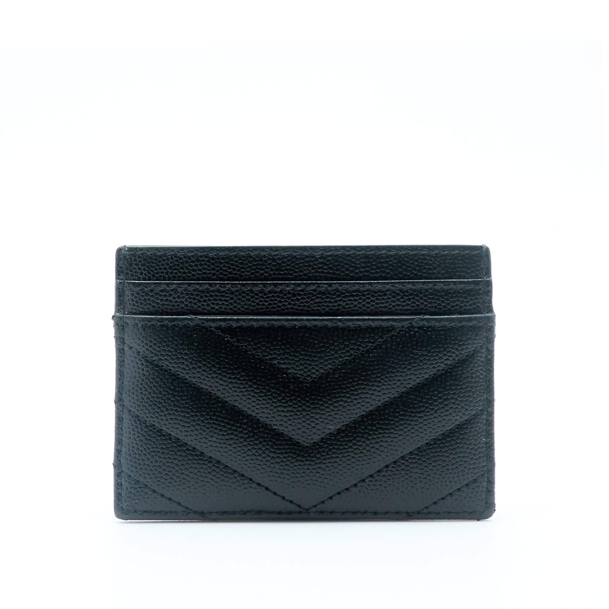 Saint Laurent Cassandre Matelassé Card Holder Wallet