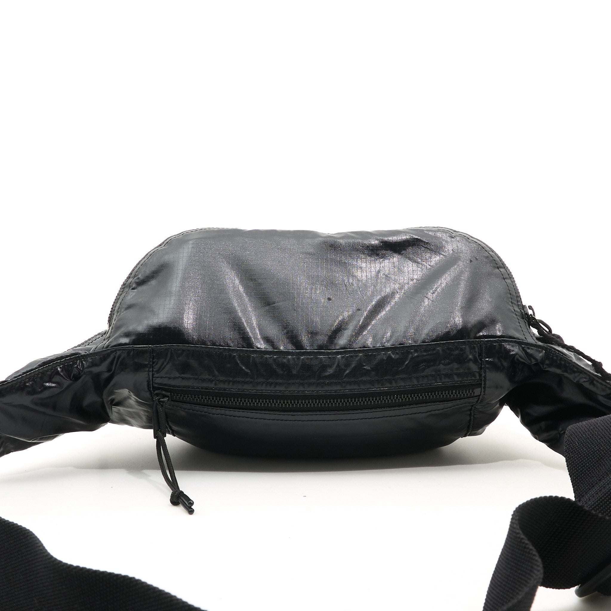 Saint Laurent Logo Nylon Black Bumbag