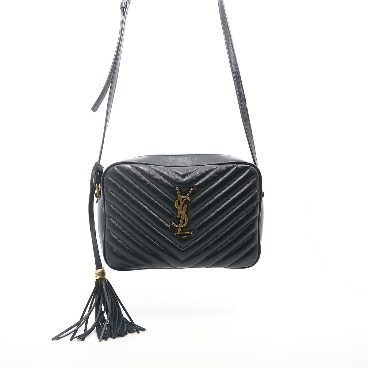 Saint Laurent Lou Camera Black Bag