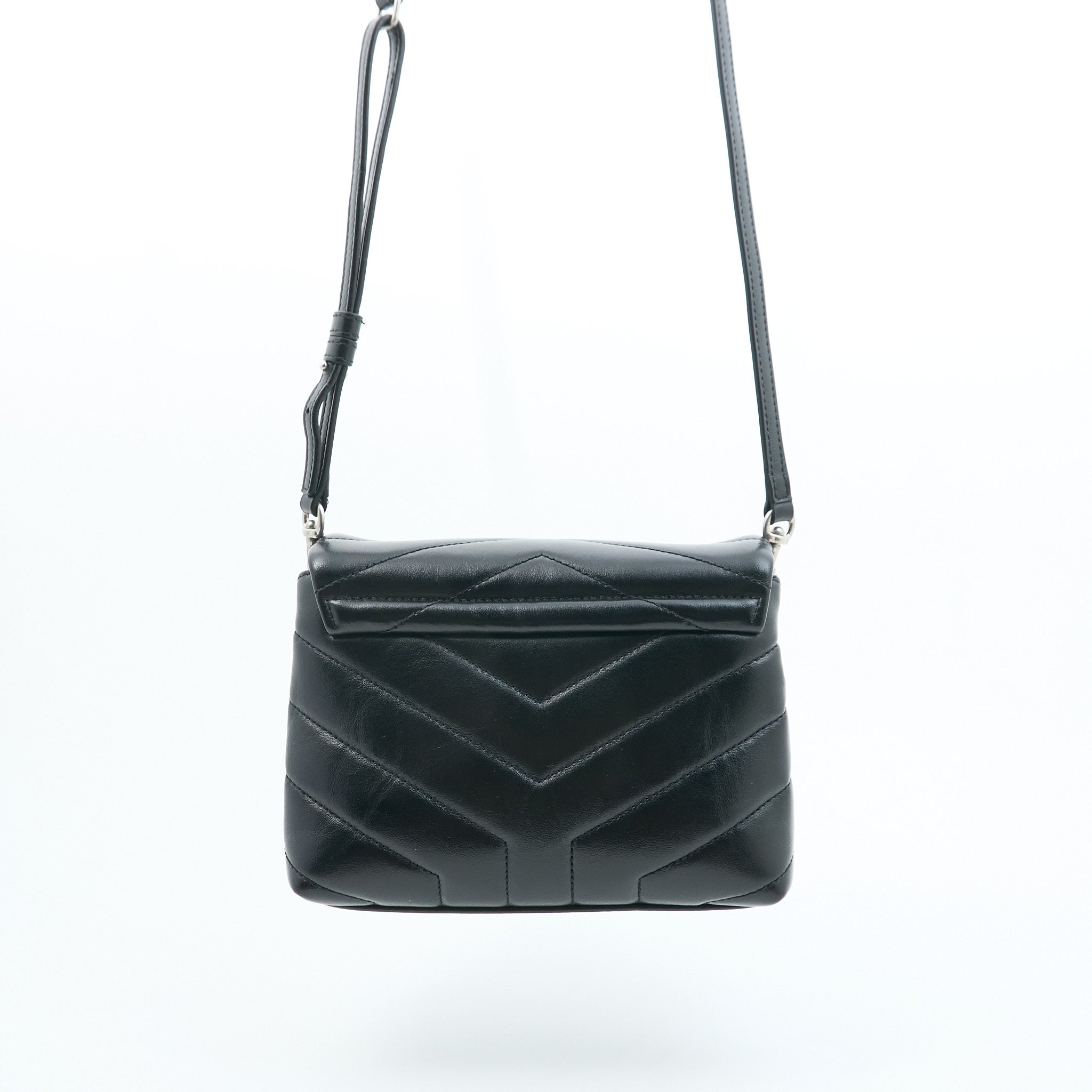 Saint Laurent Lou Lou Toy Crossbody Bag Black