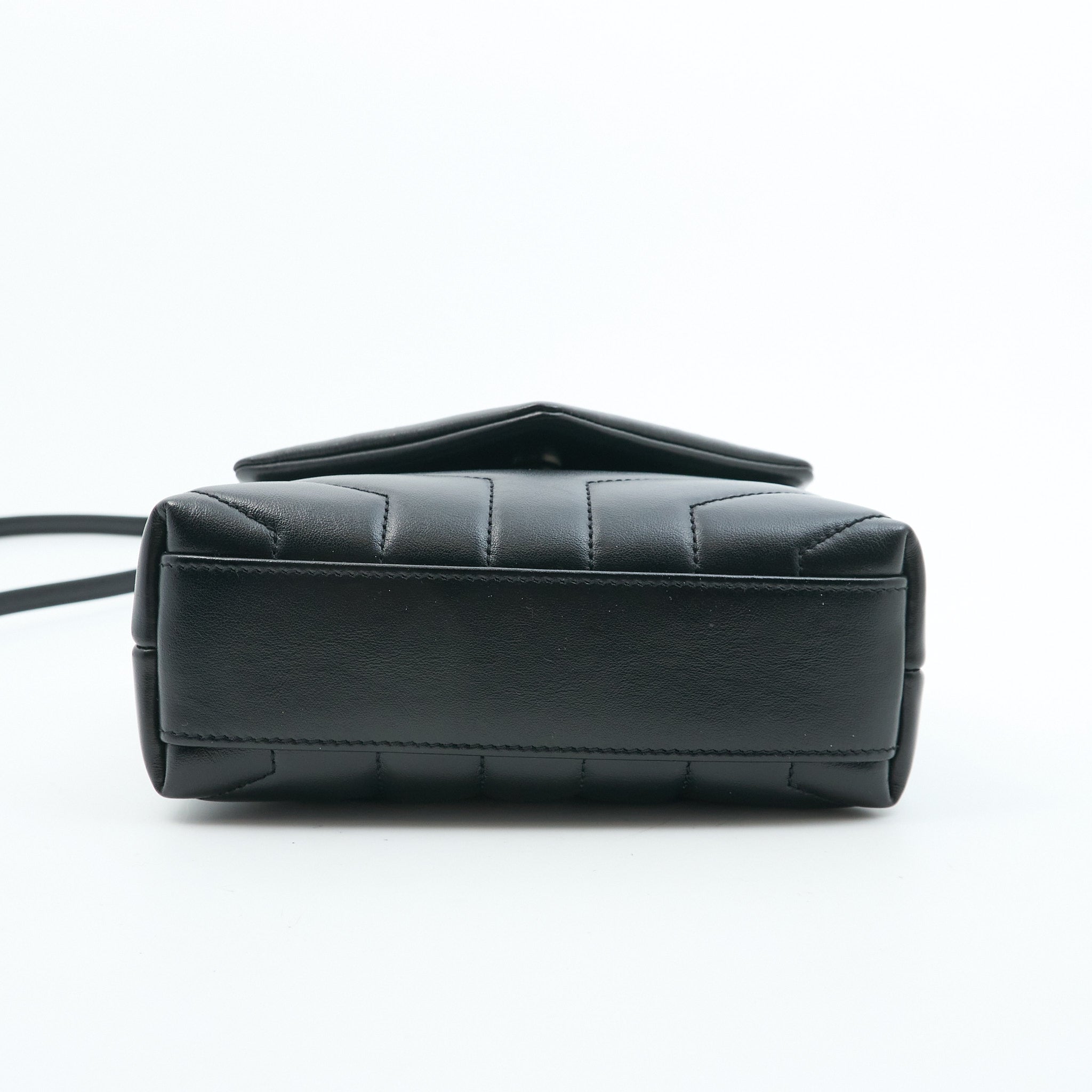 Saint Laurent Lou Lou Toy Crossbody Bag Black