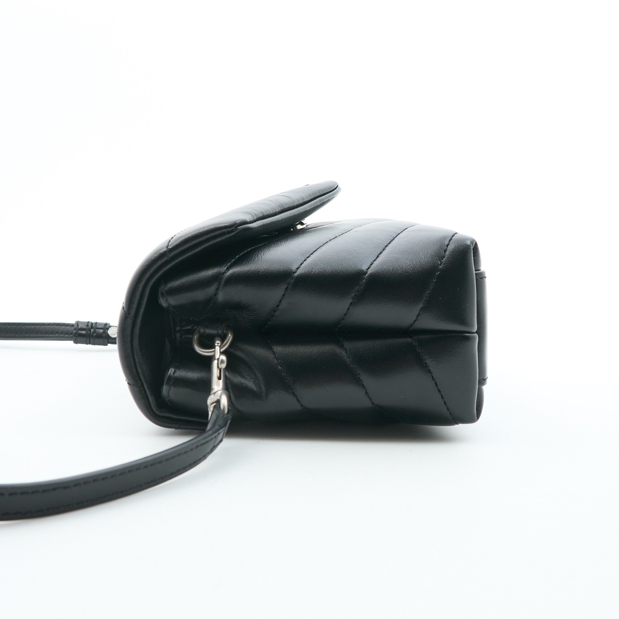 Saint Laurent Lou Lou Toy Crossbody Bag Black