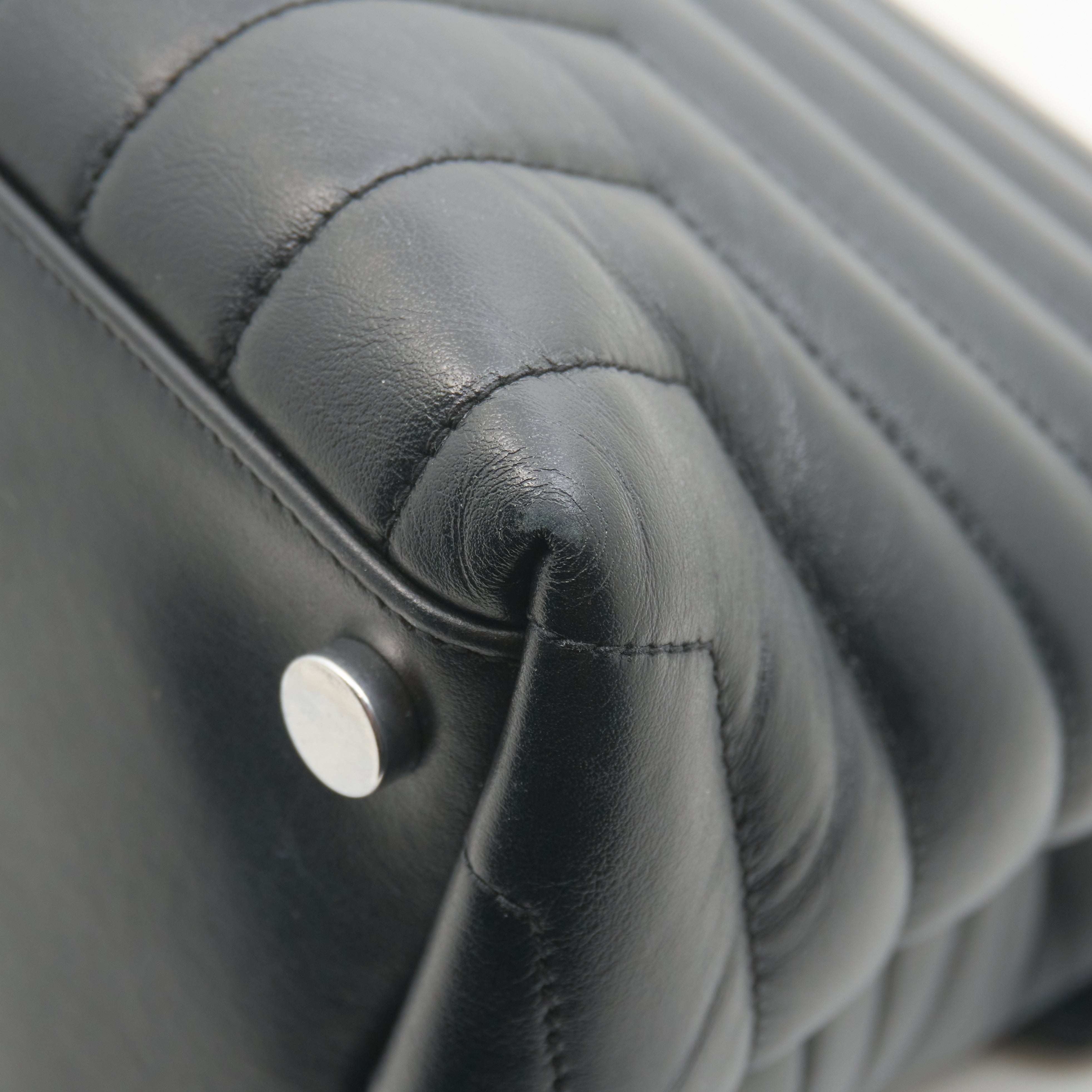 Saint Laurent Loulou Large Black Shoulder Bag