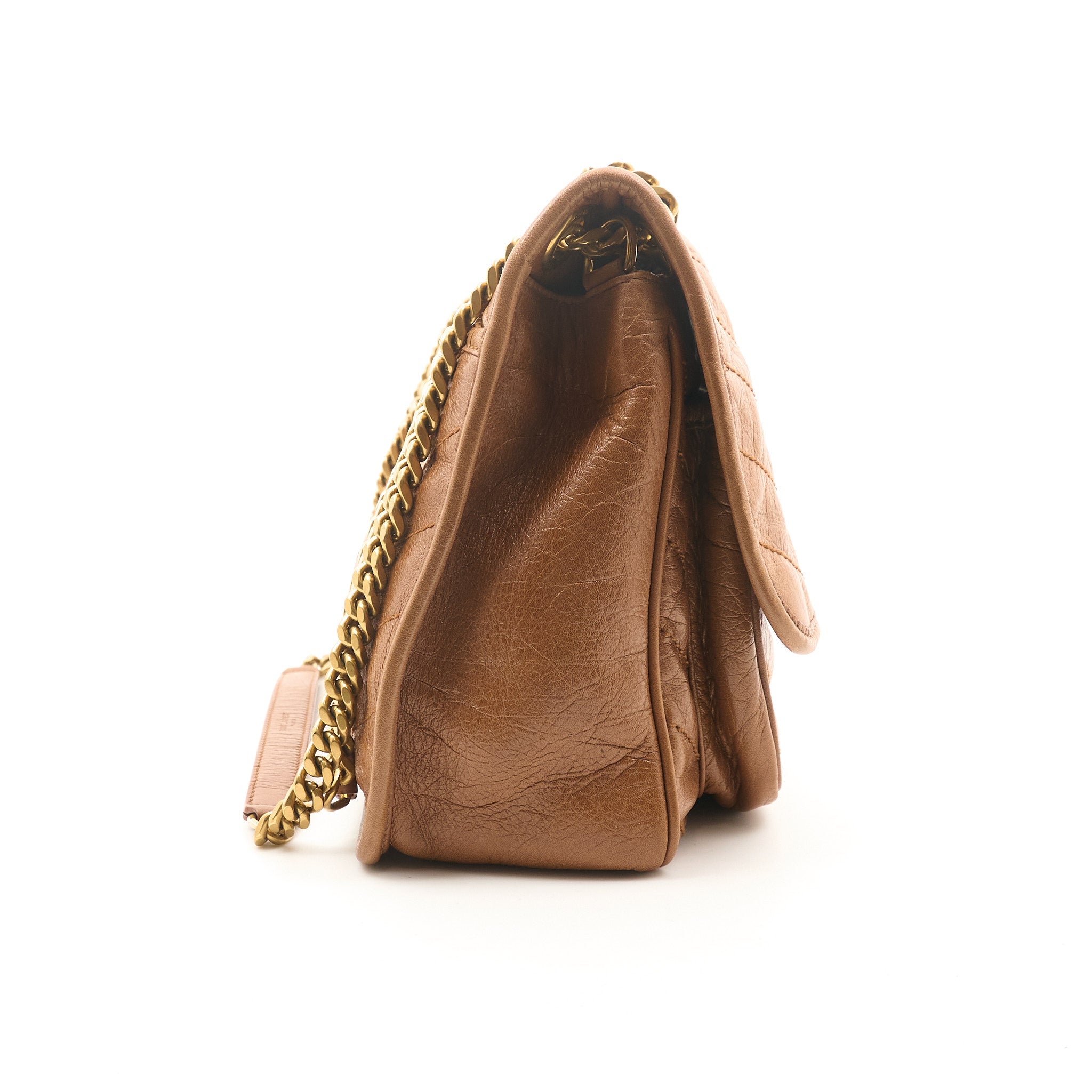 Saint Laurent Nikki Medium Tan Bag