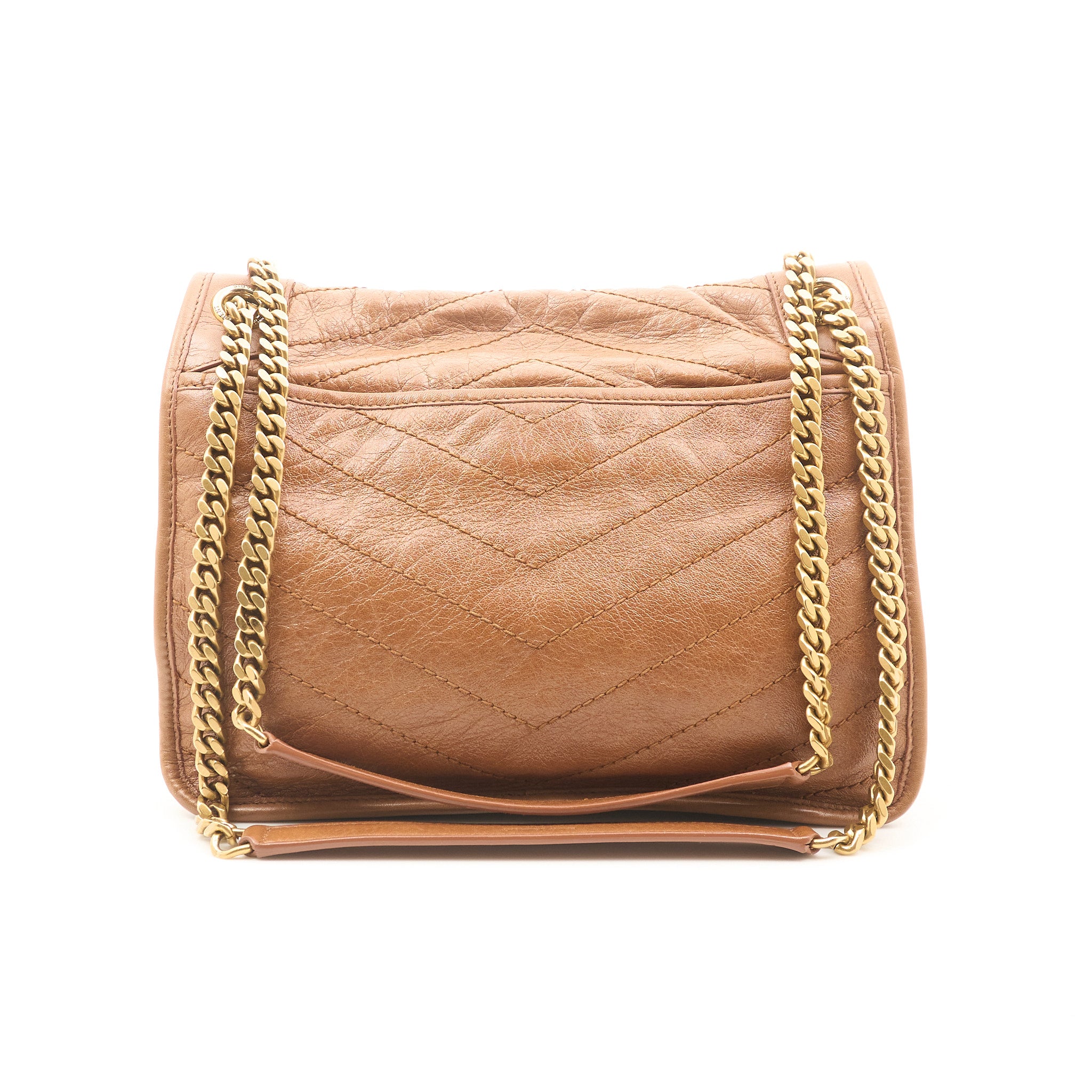 Saint Laurent Nikki Medium Tan Bag
