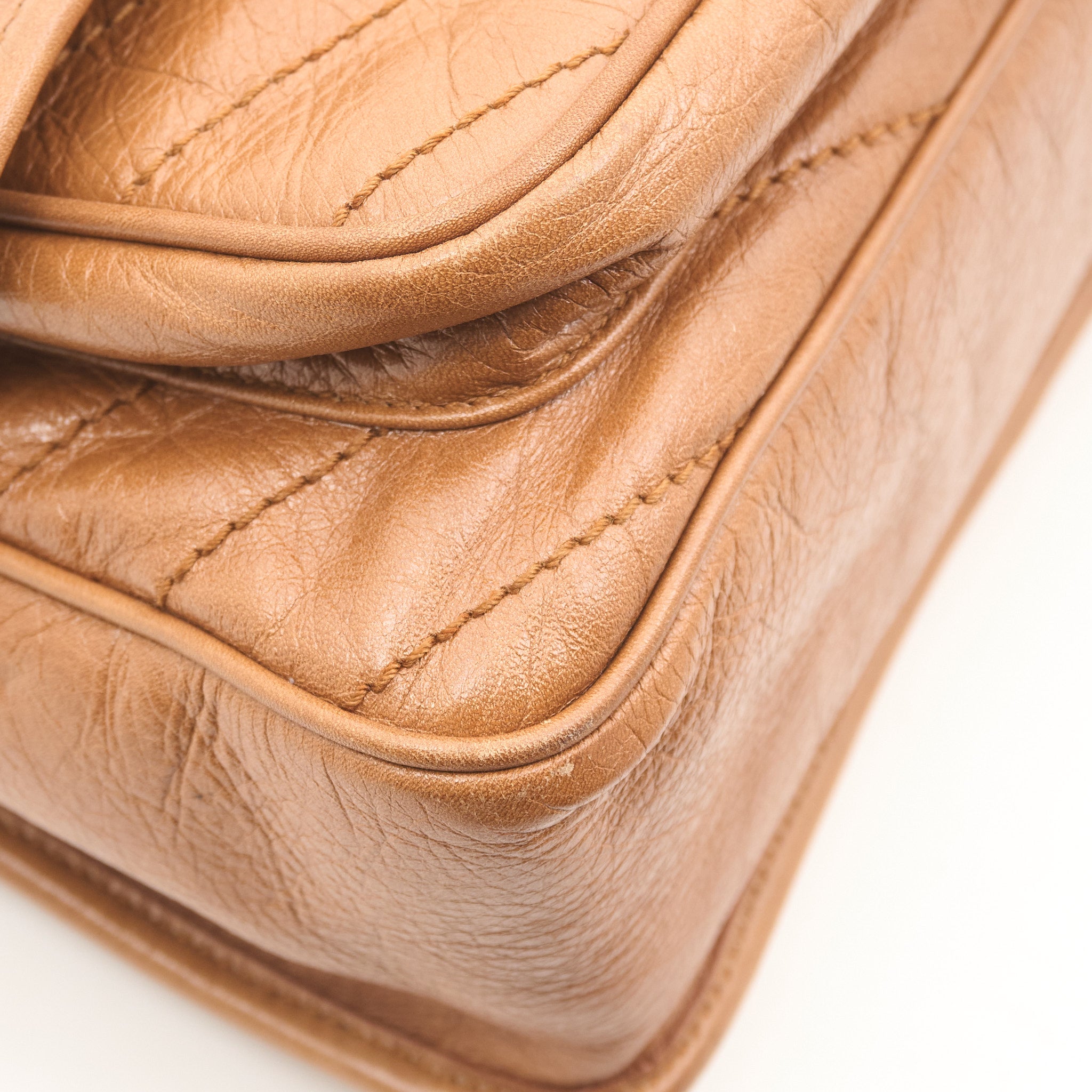 Saint Laurent Nikki Medium Tan Bag