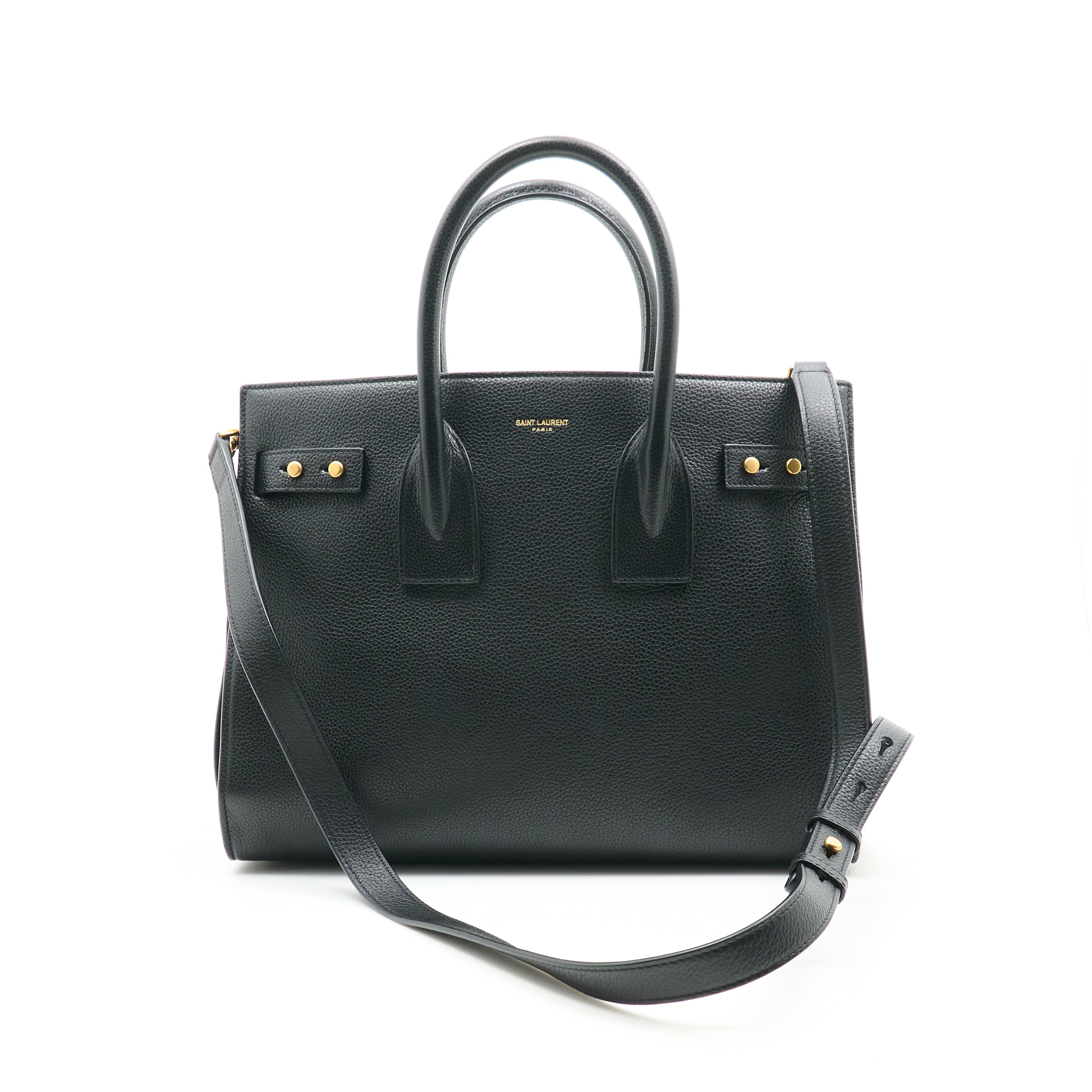Saint Laurent Sac De Jour Black Tote Bag