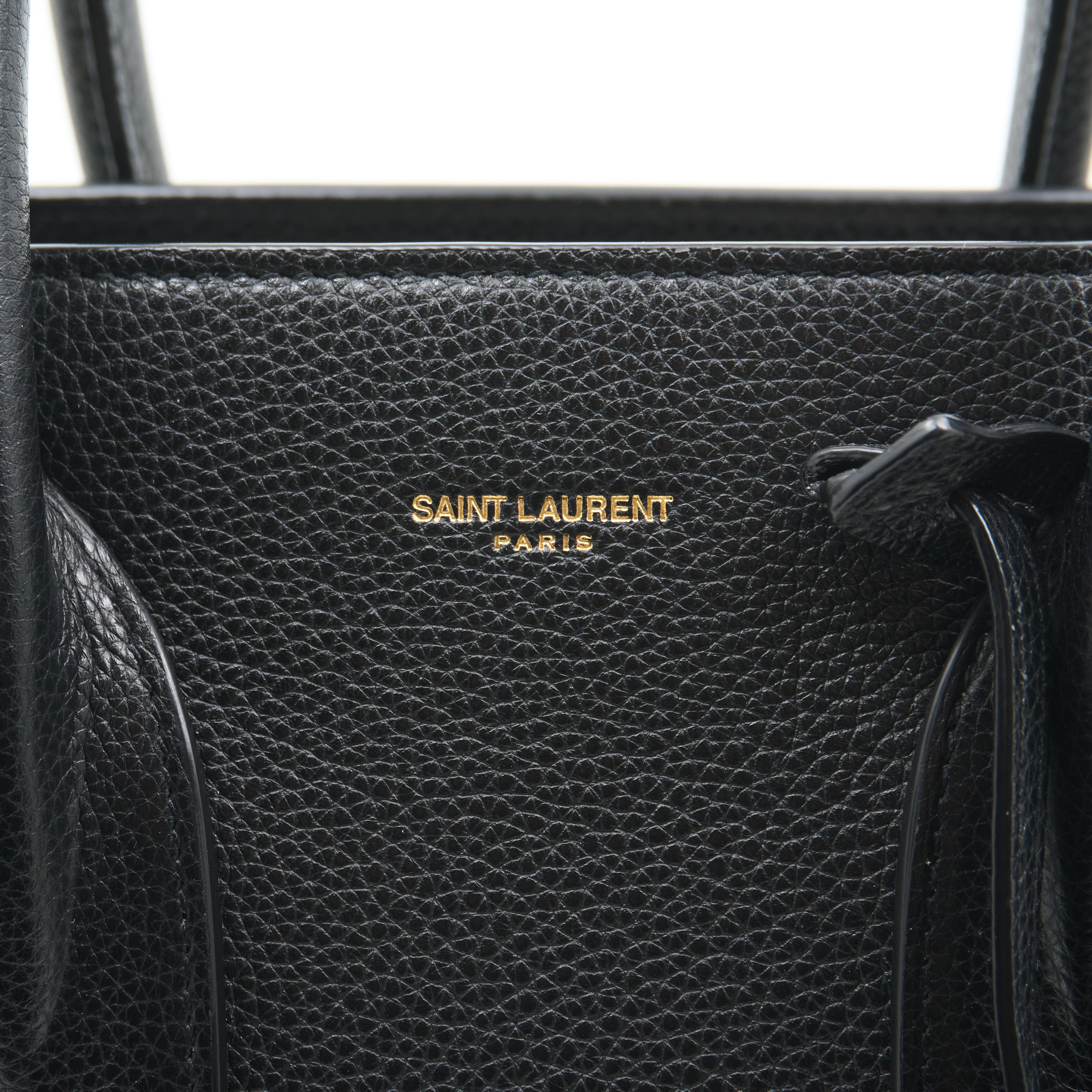 Saint Laurent Sac De Jour Black Tote Bag