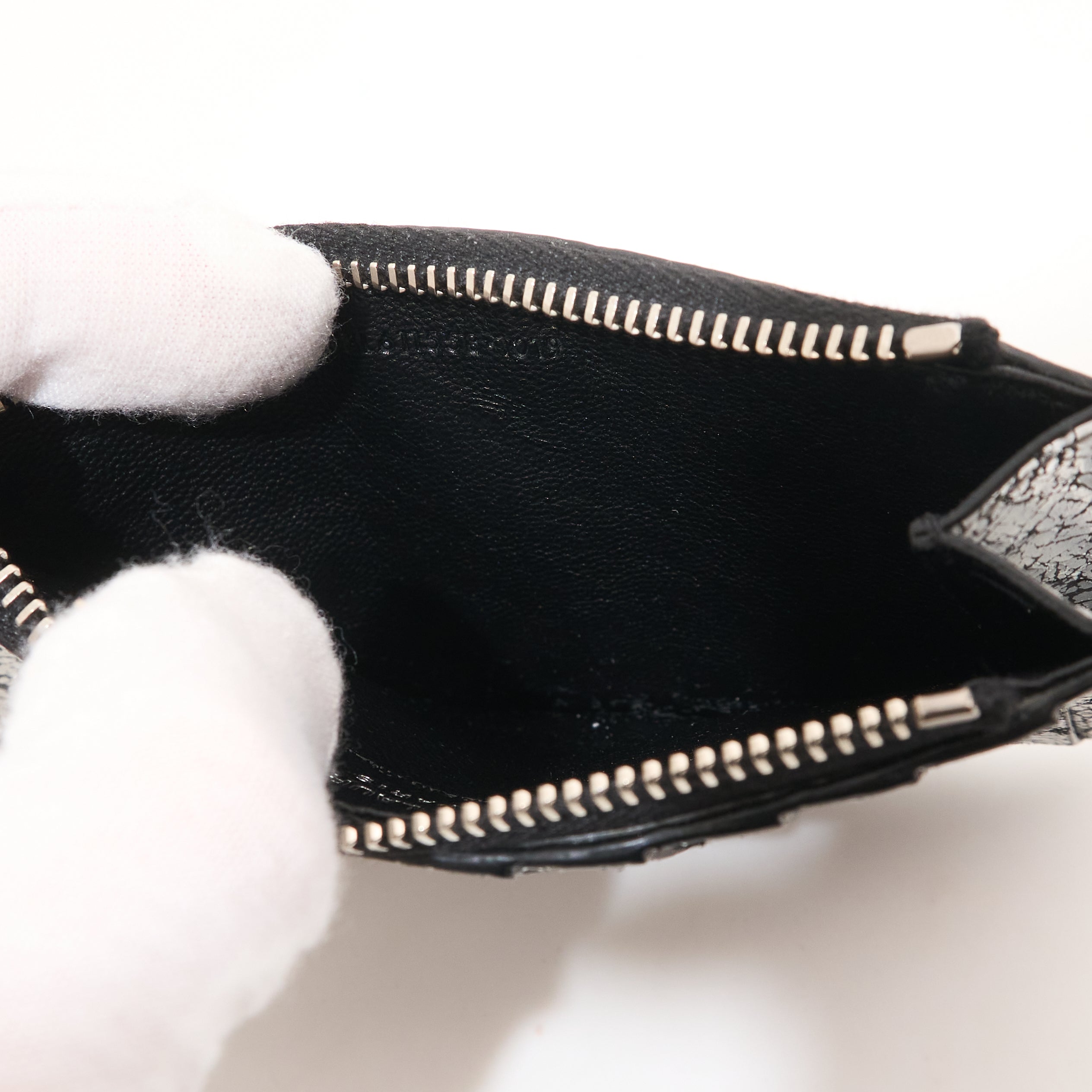 Saint Laurent Silver Card Wallet