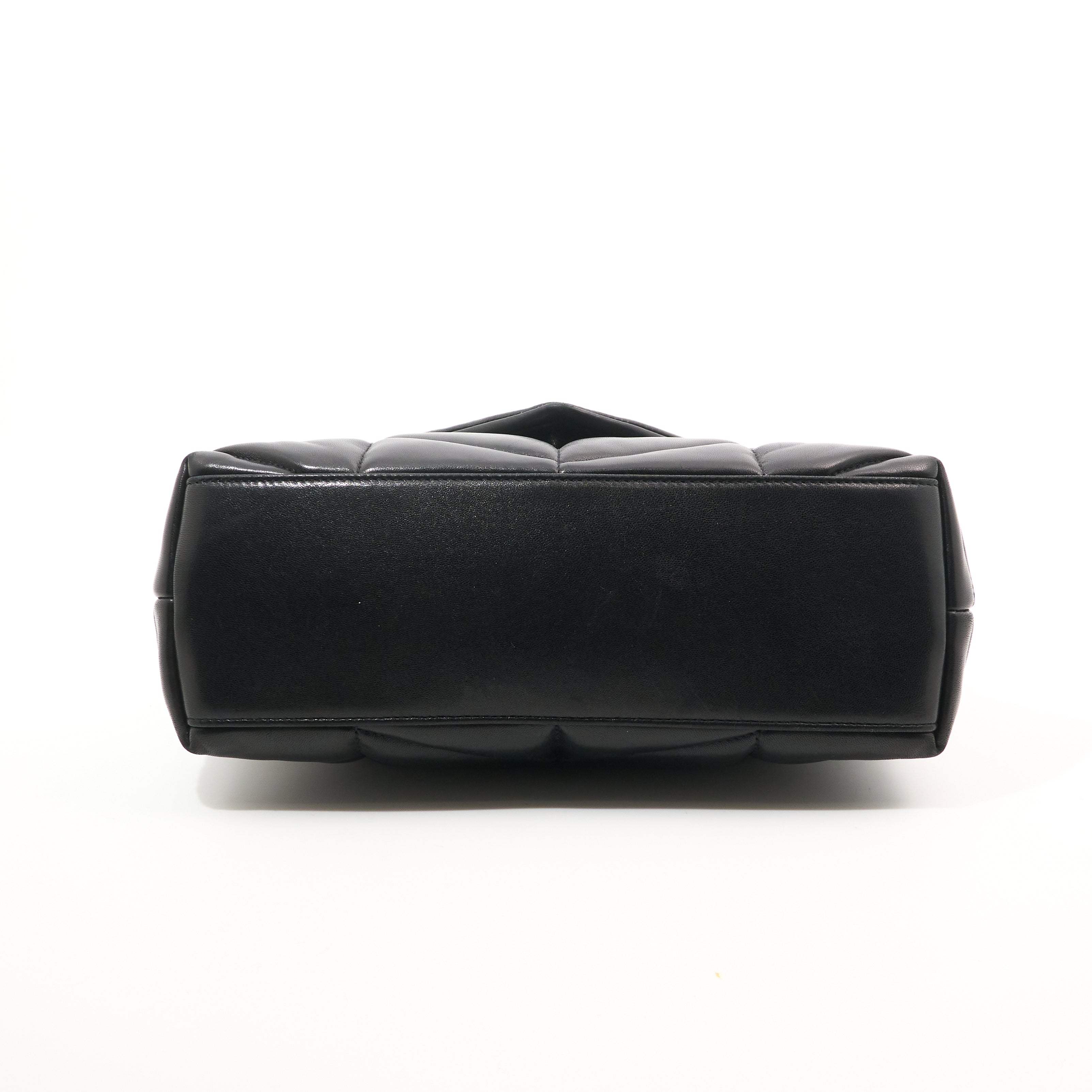 Saint Laurent Small Lou Lou Puffer Black Bag