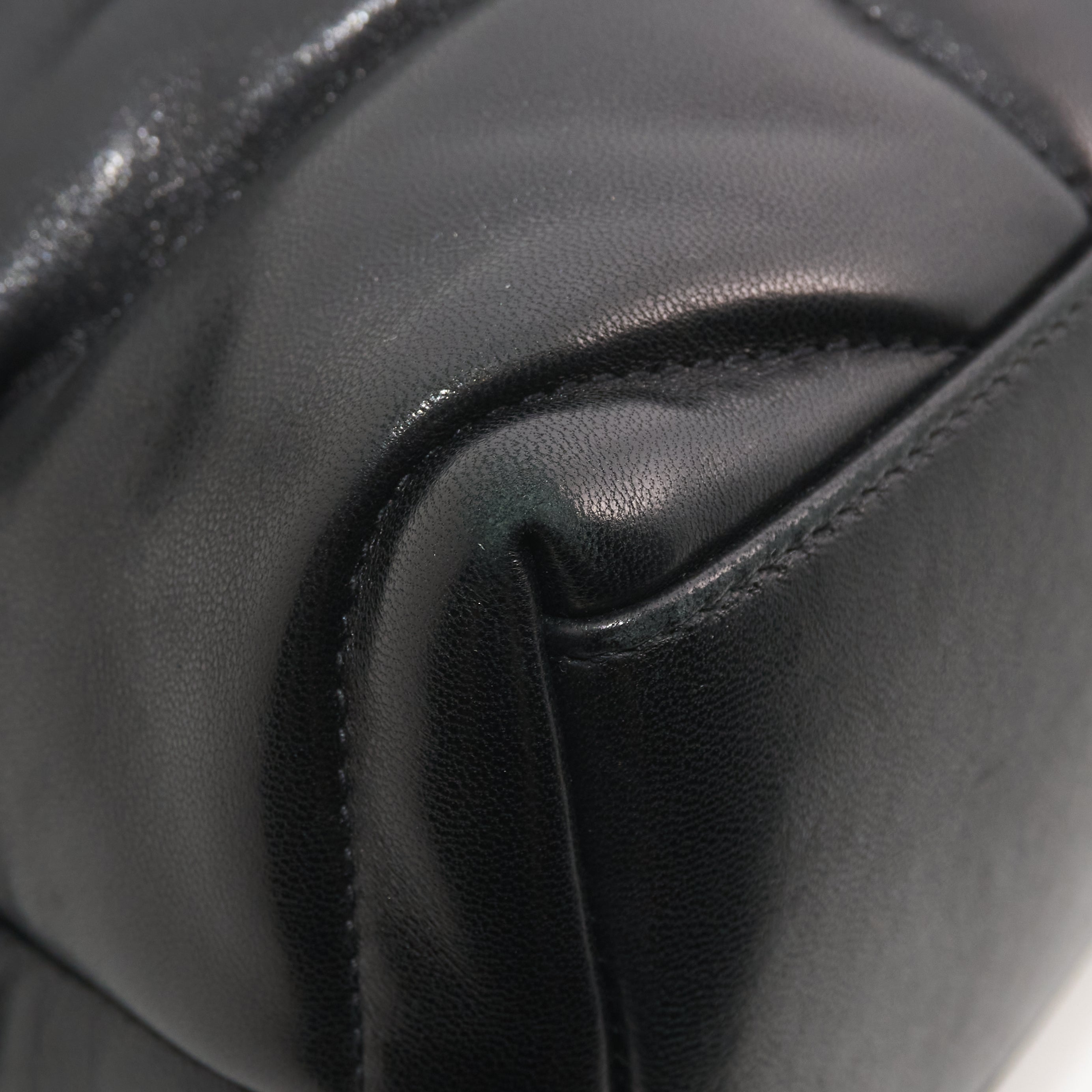 Saint Laurent Small Lou Lou Puffer Black Bag