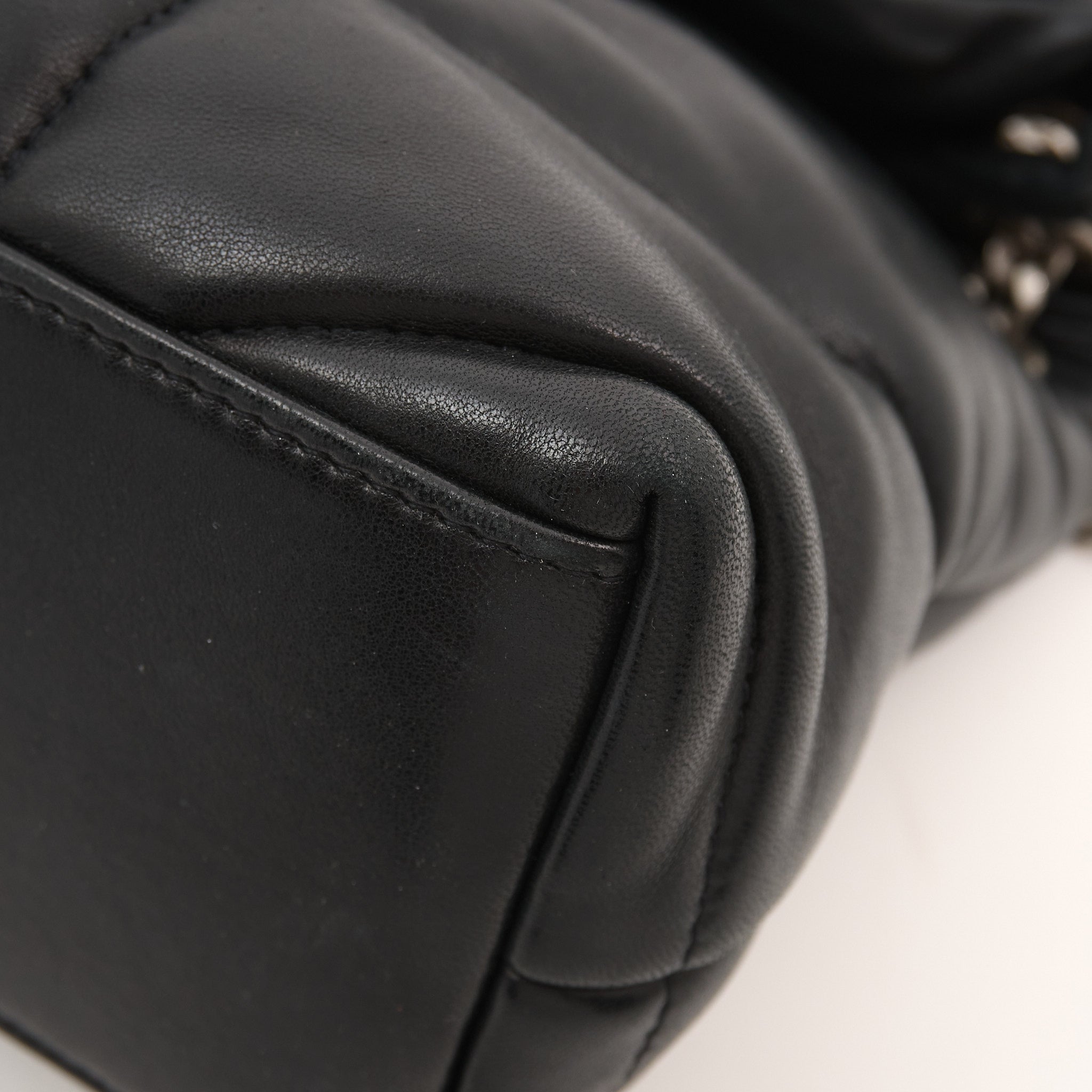 Saint Laurent Small Puffer Black Bag