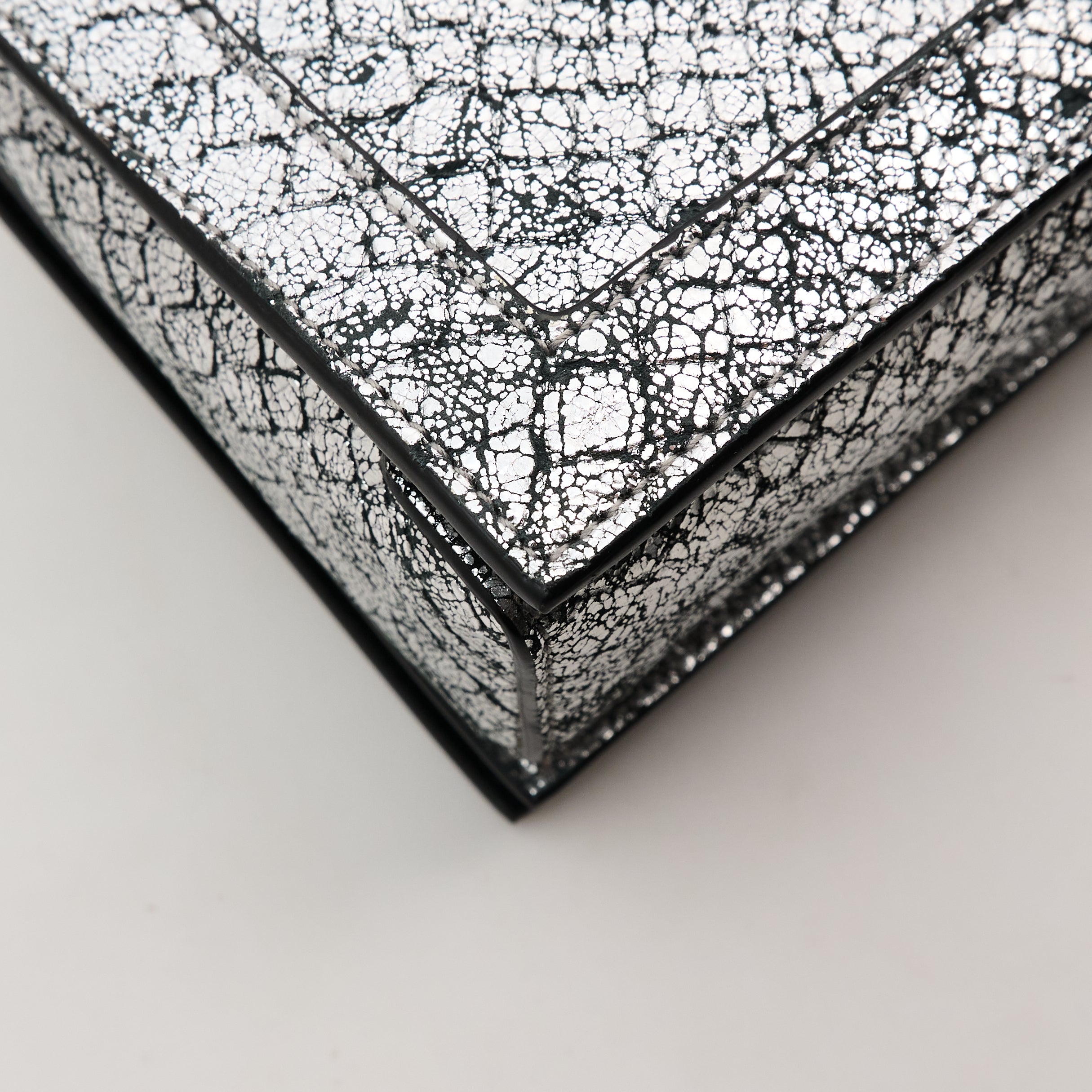Saint Laurent Sunset Metallic Python Embossed Bag