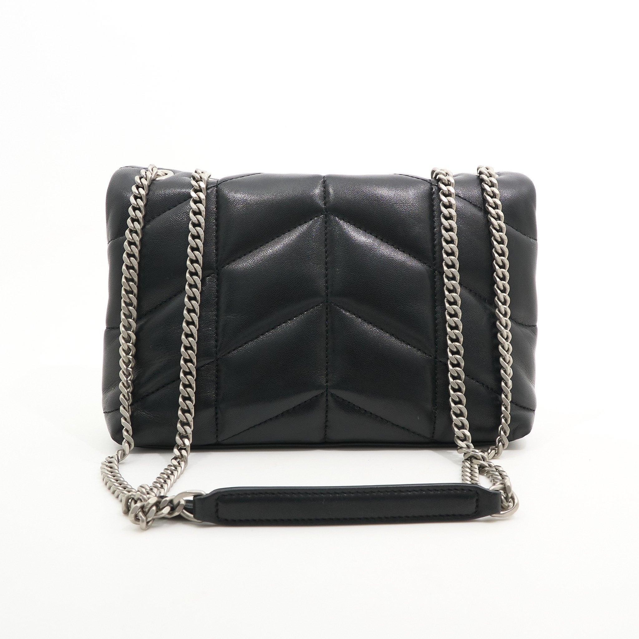 Saint Laurent Toy Puffer Black Bag