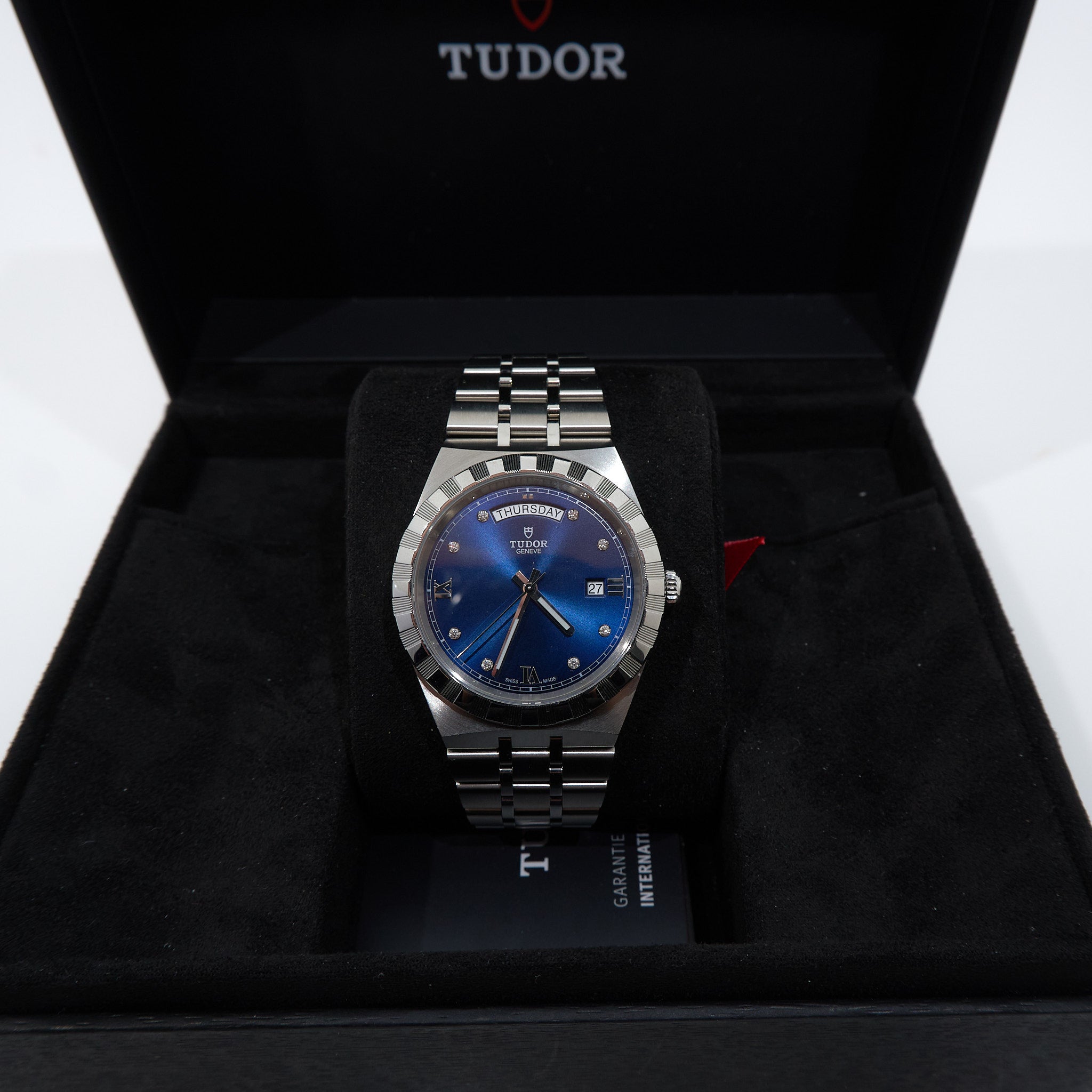 Tudor Royal Day Date Blue Dial 41mm