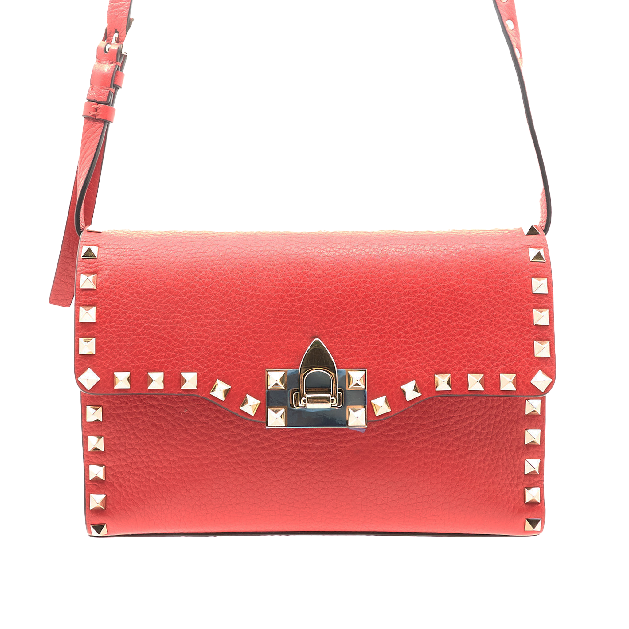 Valentino Garavani Rockstud Crossbody Leather Bag