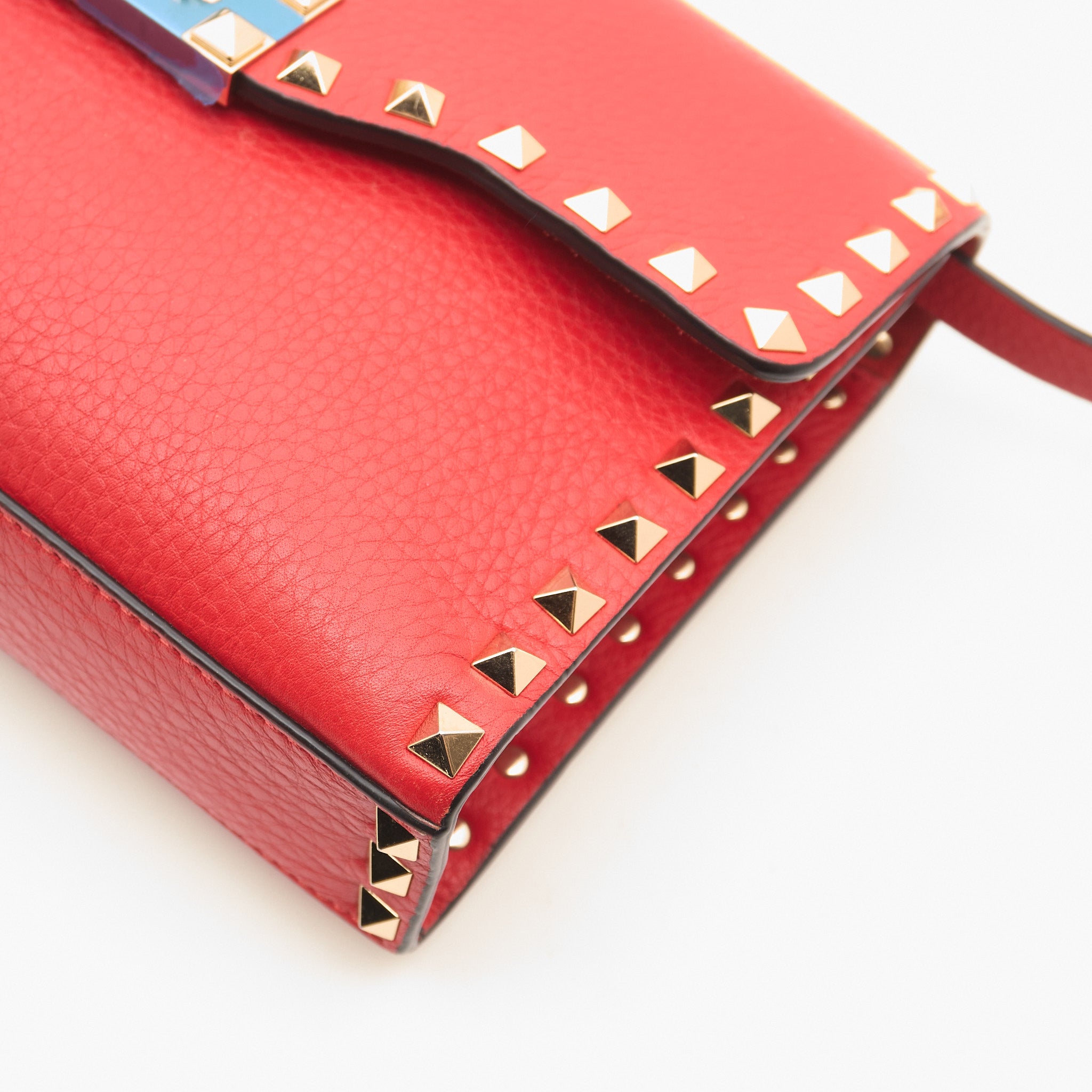 Valentino Garavani Rockstud Crossbody Leather Bag