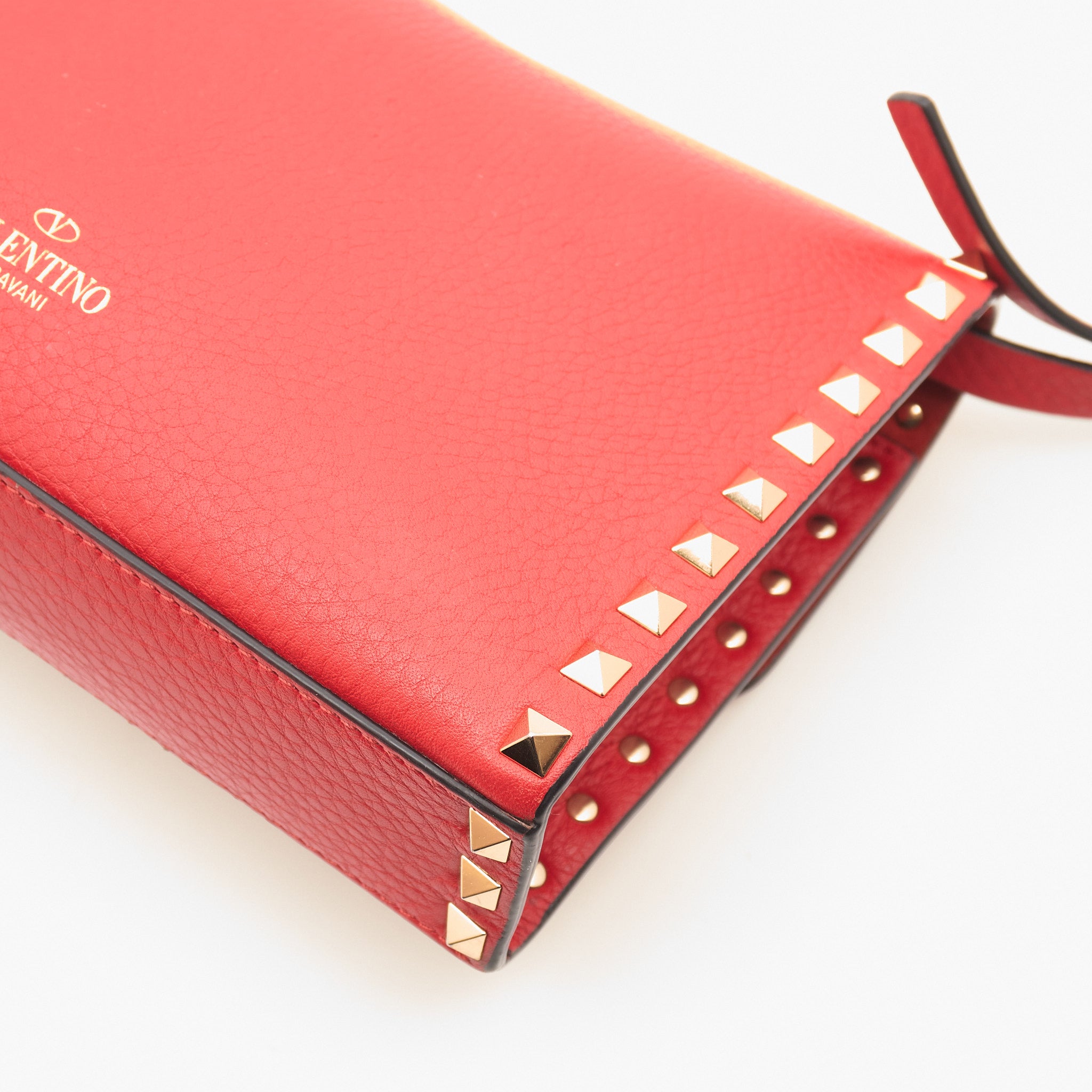 Valentino Garavani Rockstud Crossbody Leather Bag