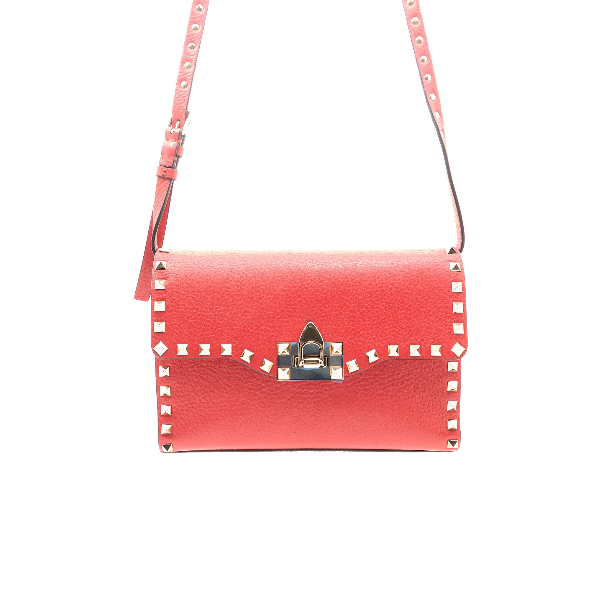 Valentino Garavani Rockstud Crossbody Leather Bag