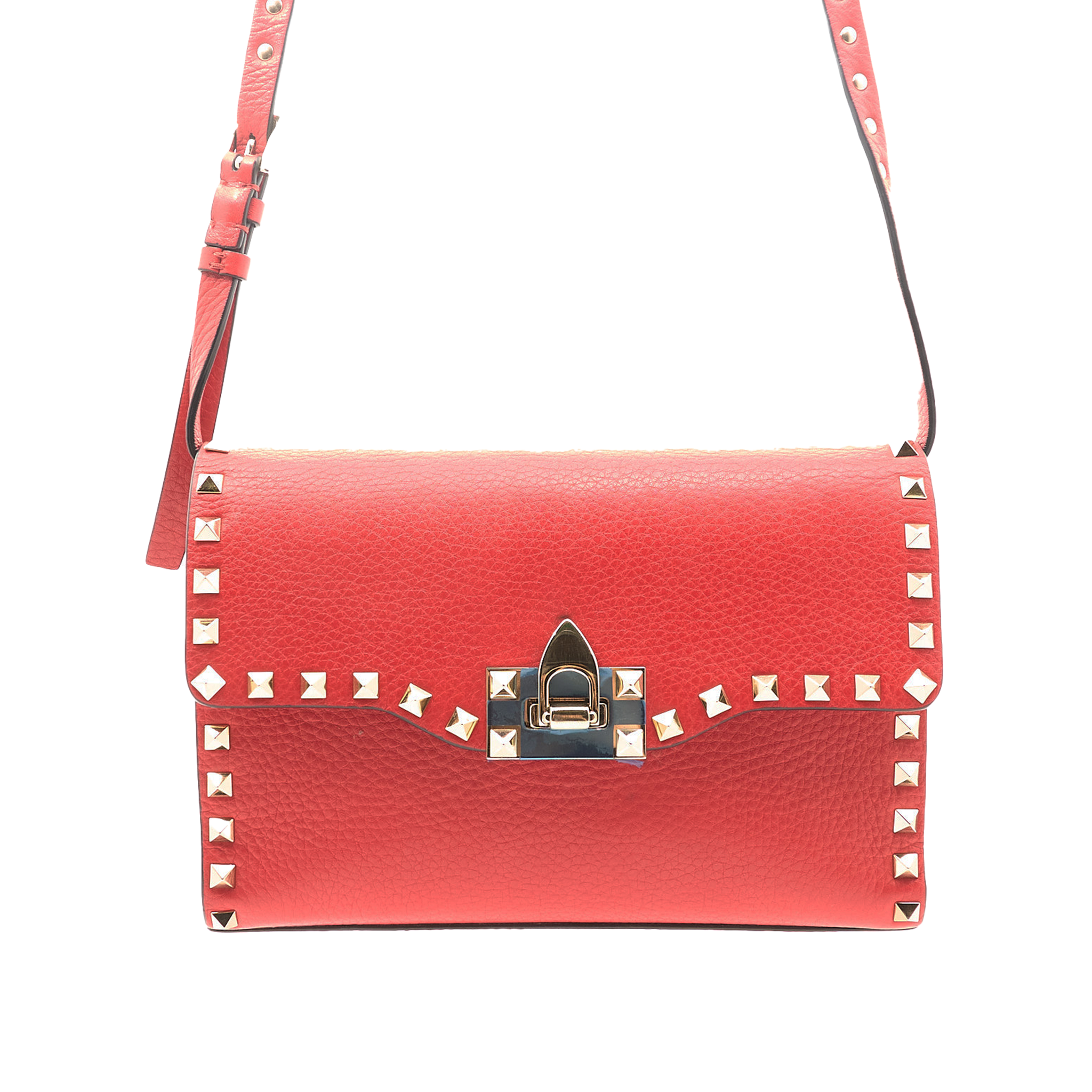 Valentino Garavani Rockstud Crossbody Leather Bag
