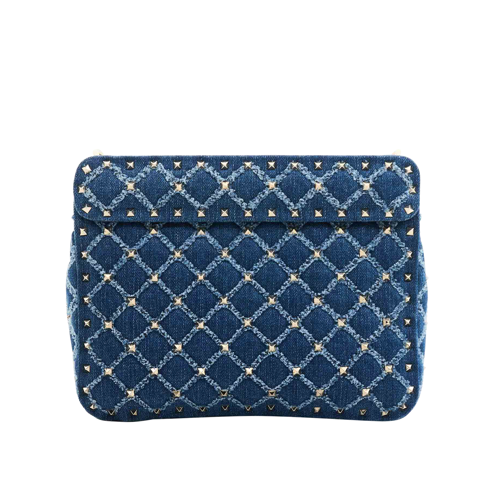 Valentino Rockstud Bag in Blue Denim