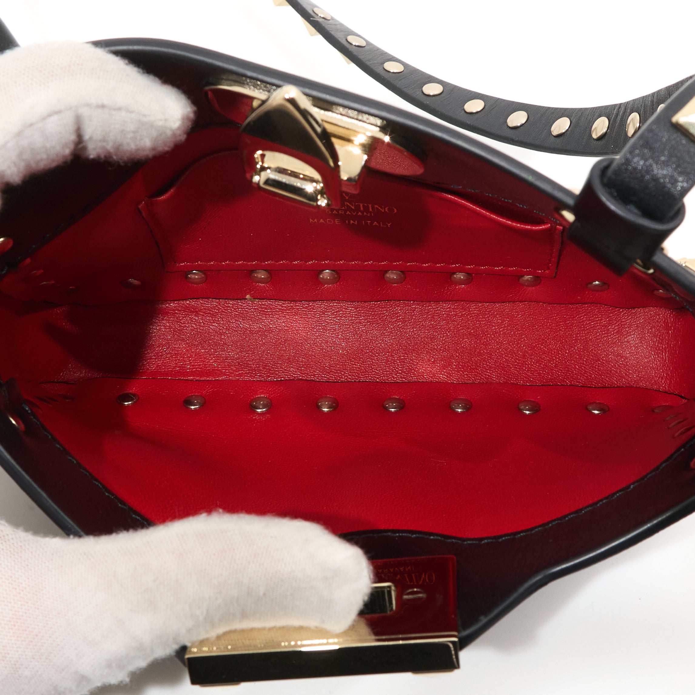 Valentino Rockstud Mini Phone Bag