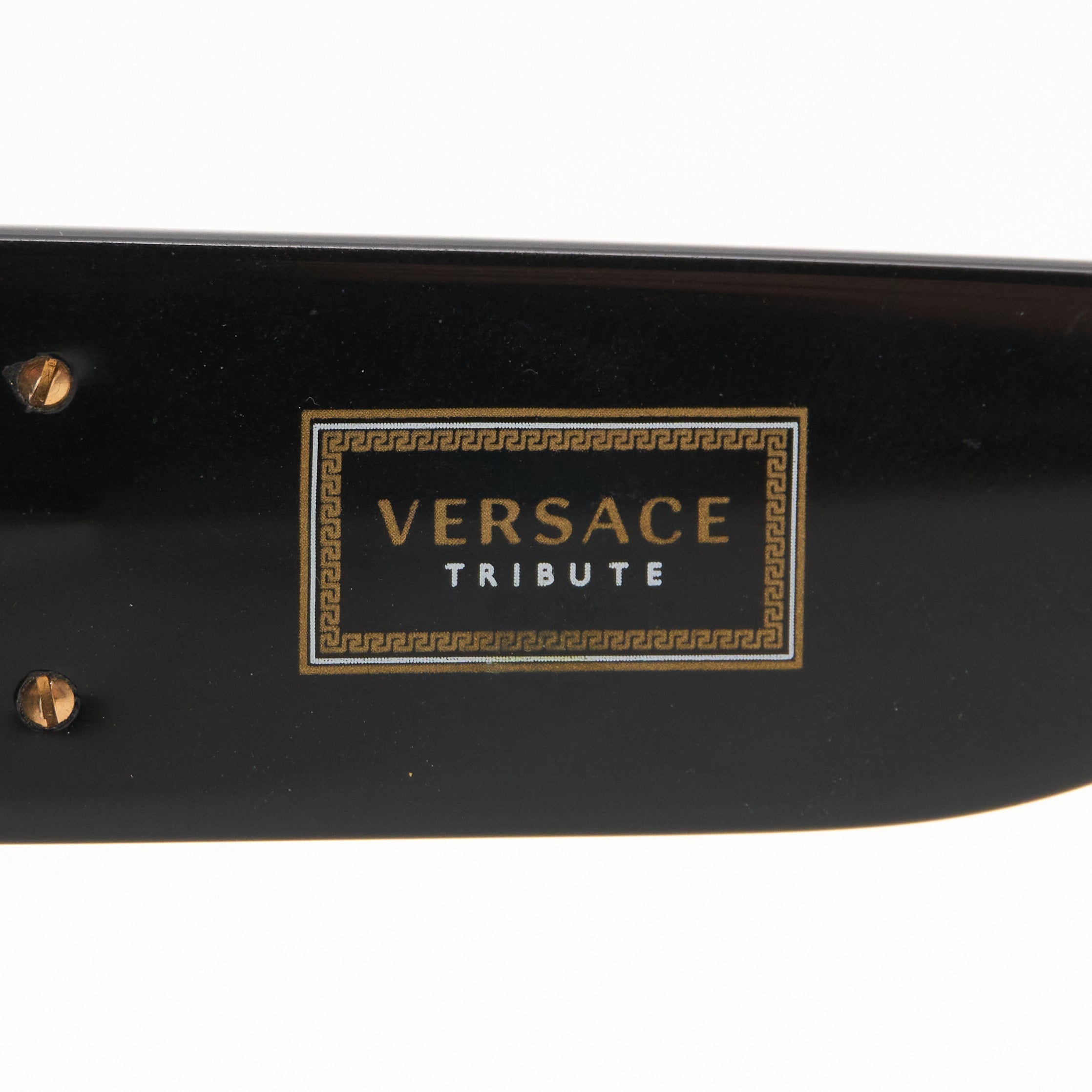 Versace Baroque Yellow Black Sunglasses