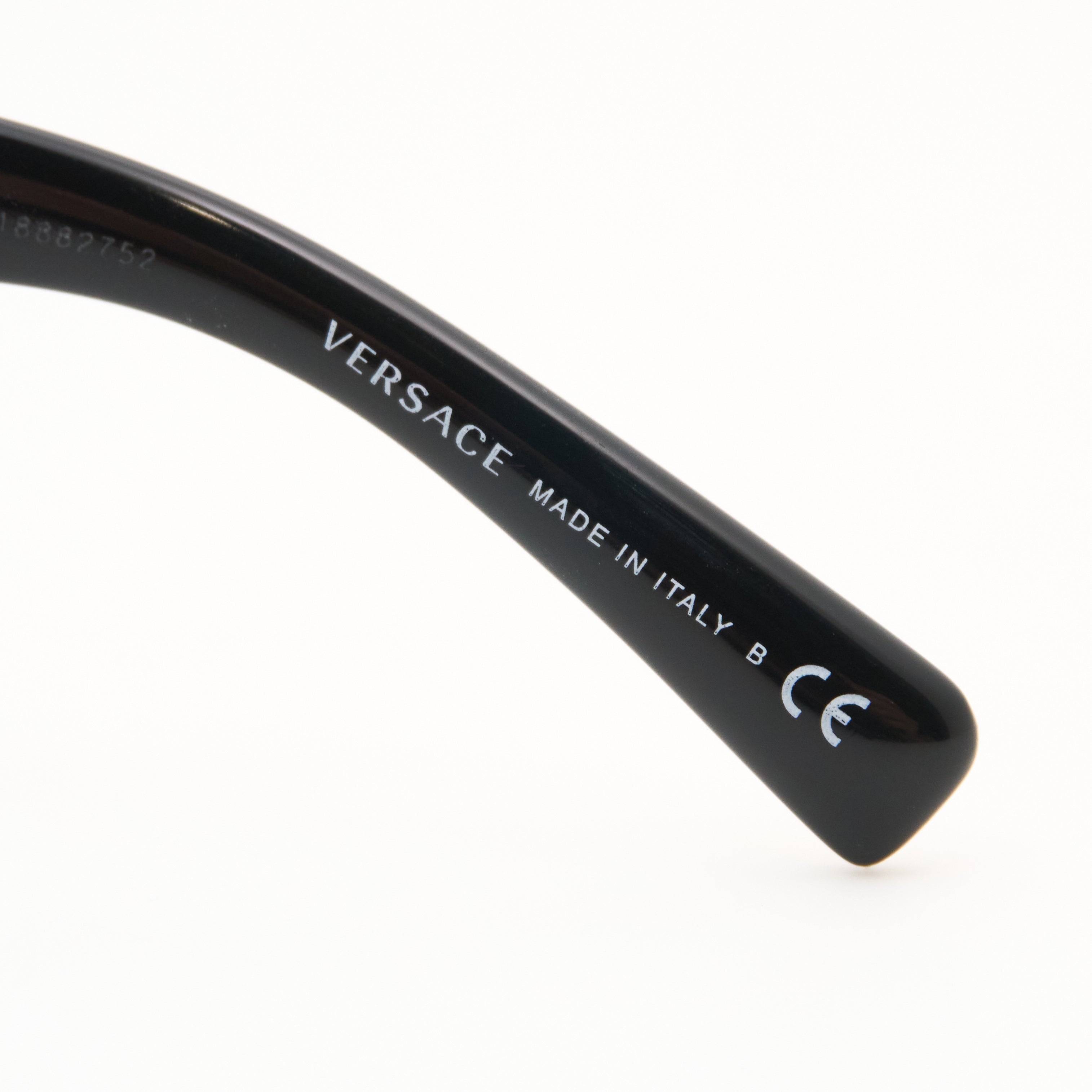 Versace Baroque Yellow Black Sunglasses